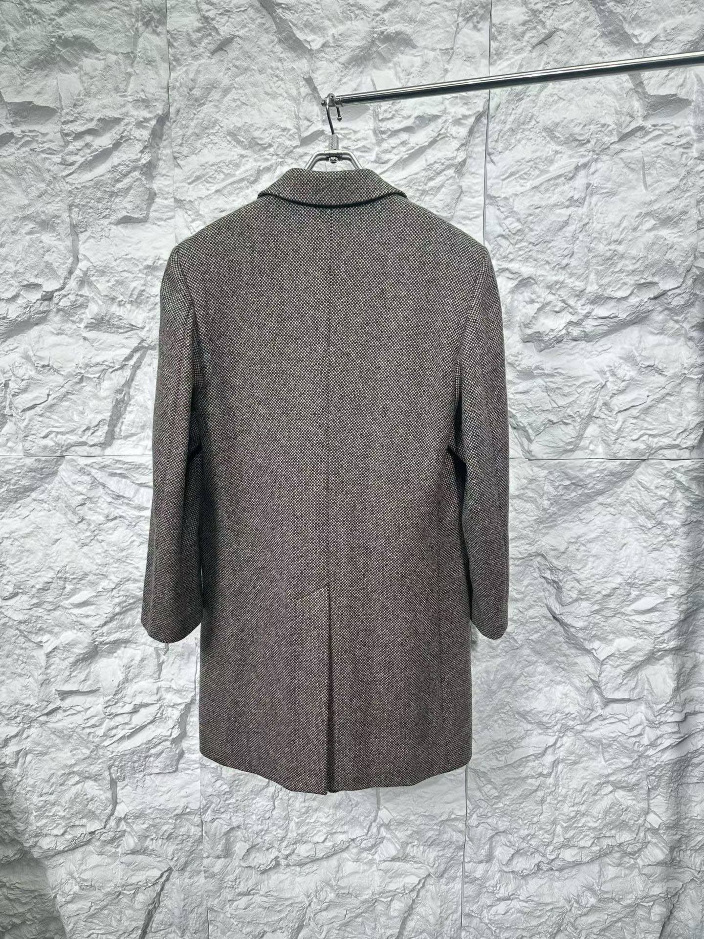 Gucci Gucci Flower Embroidery Wool Coat US L Size US L / EU 52-54 / 3 - 3 Thumbnail
