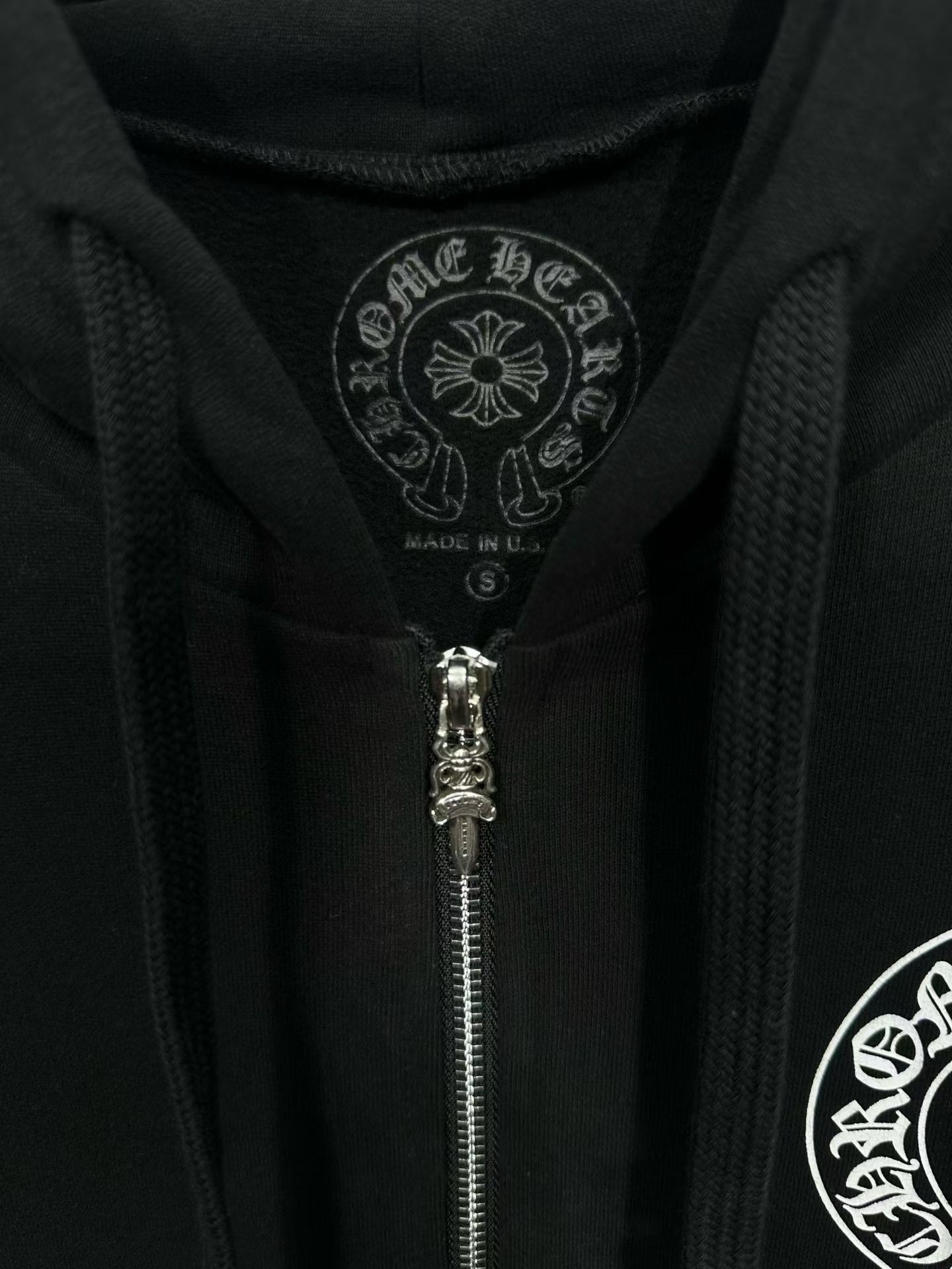 Chrome Hearts Chrome Hearts Horseshoe Zip Hoodie Size S Size US S / EU 44-46 / 1 - 6 Thumbnail