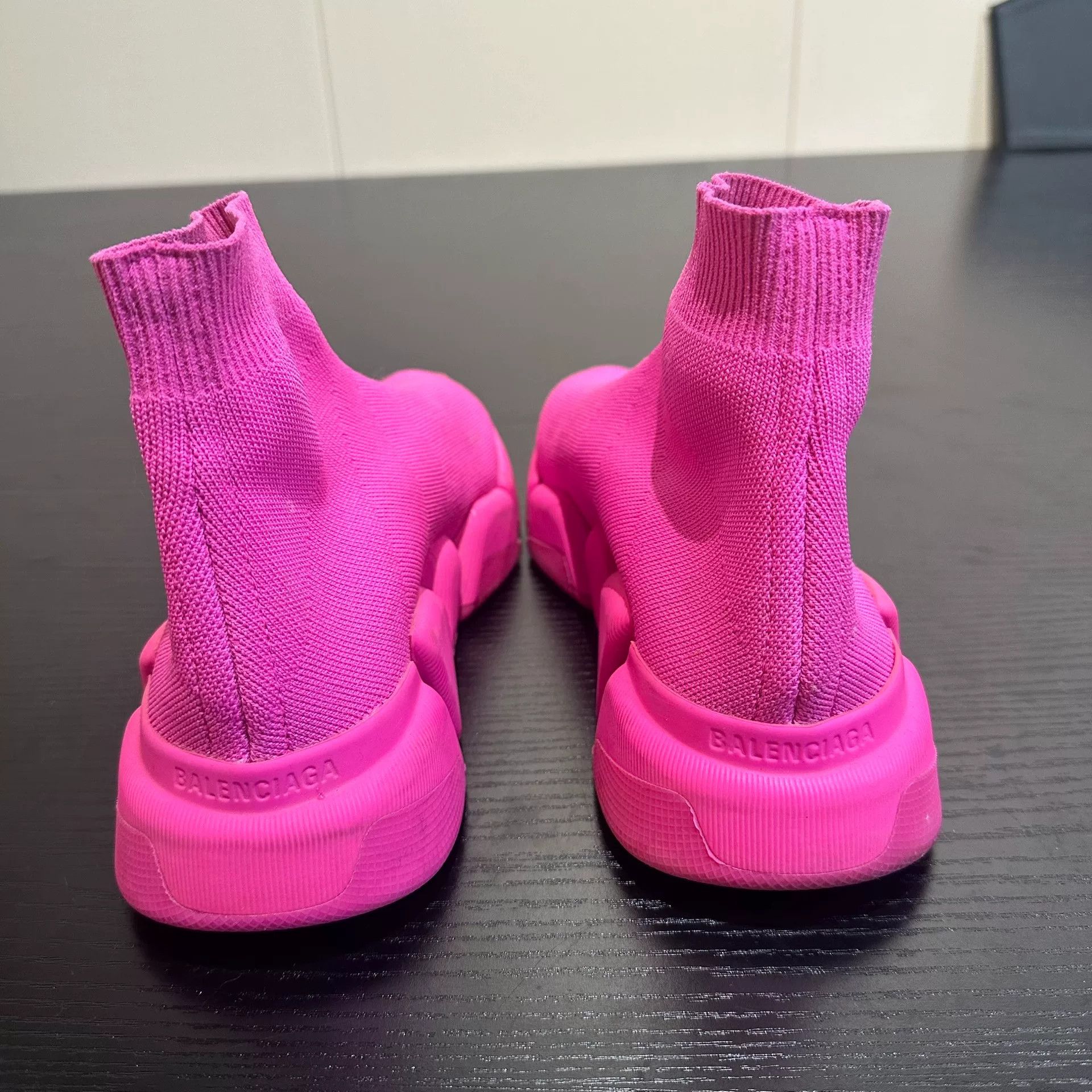 Balenciaga Balenciaga Pink Sock Sneakers Size 35 Size US 5 / IT 35 - 3 Thumbnail
