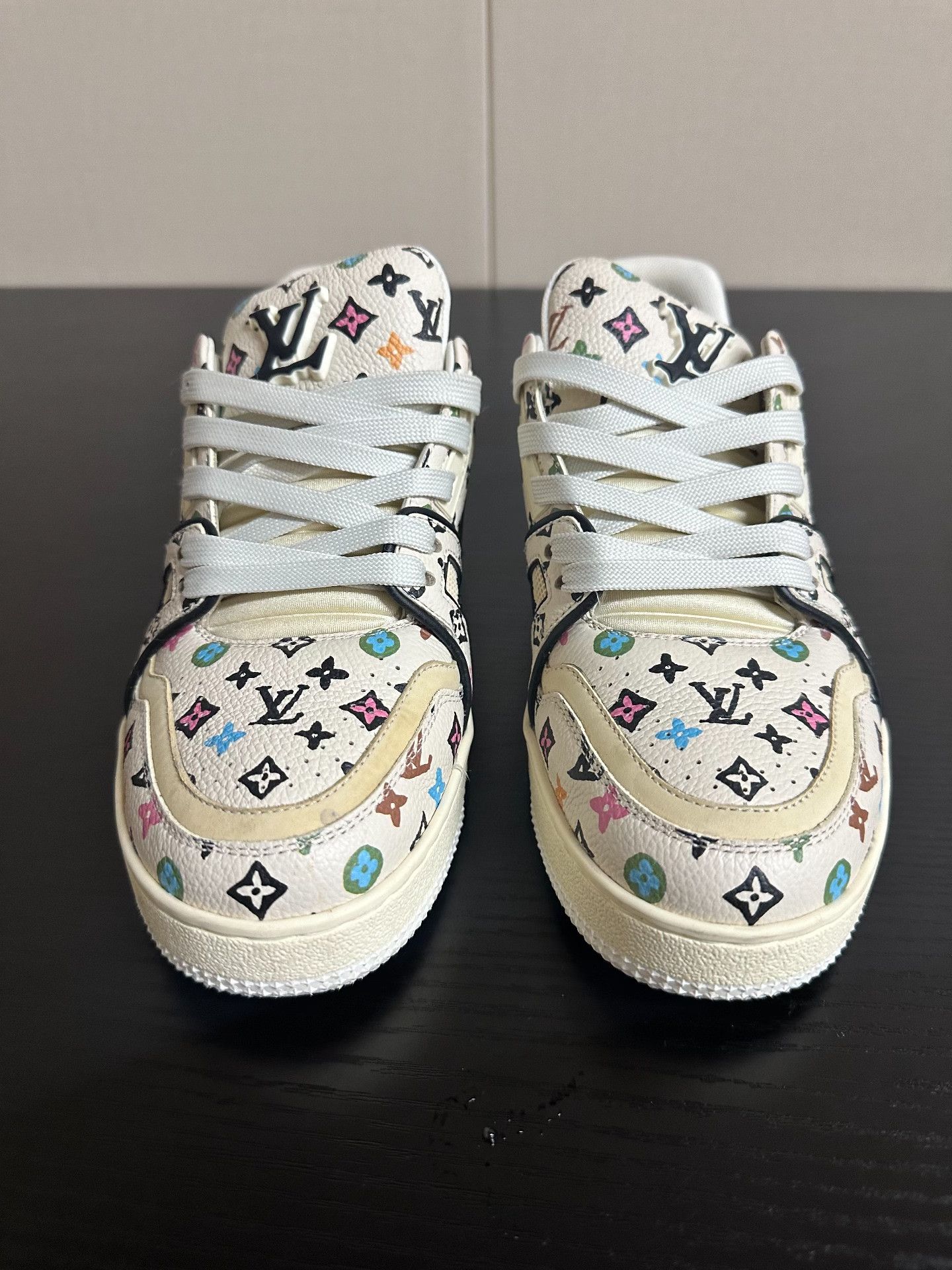 Louis Vuitton Louis Vuitton Multi-Color Monogram Trainer Sneakers Size 35. Size US 5.5 / IT 35.5 - 4 Thumbnail