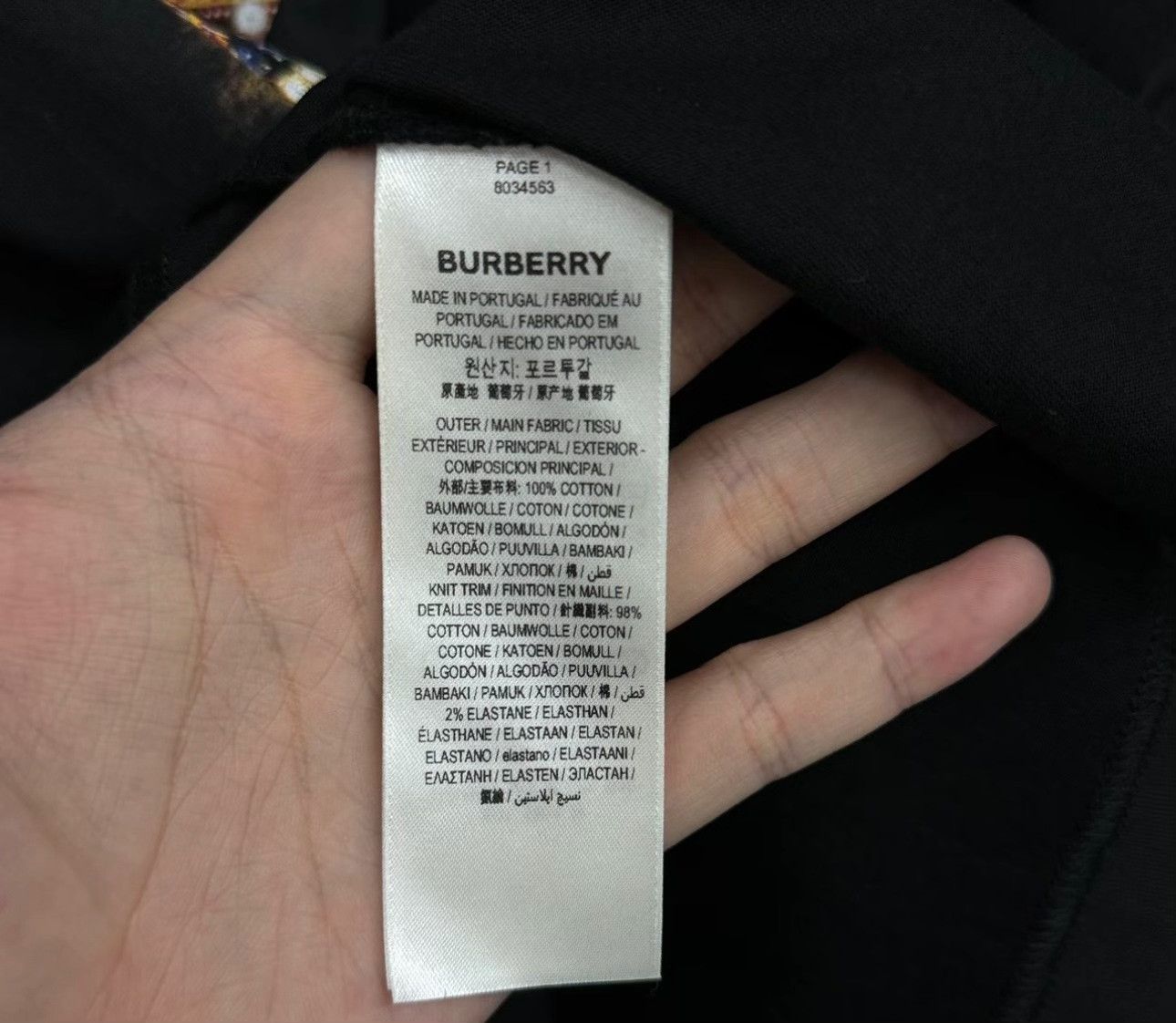 Burberry Burberry Graphic Logo T-Shirt Size S Size US S / EU 44-46 / 1 - 5 Thumbnail