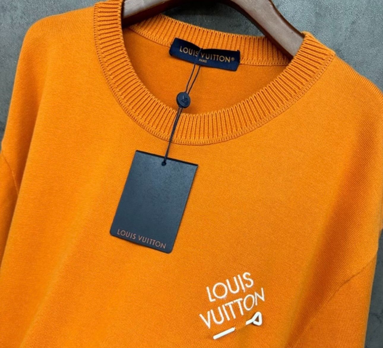 Louis Vuitton Louis Vuitton Logo Knit T-Shirt XXL Size US XXL / EU 58 / 5 - 3 Thumbnail