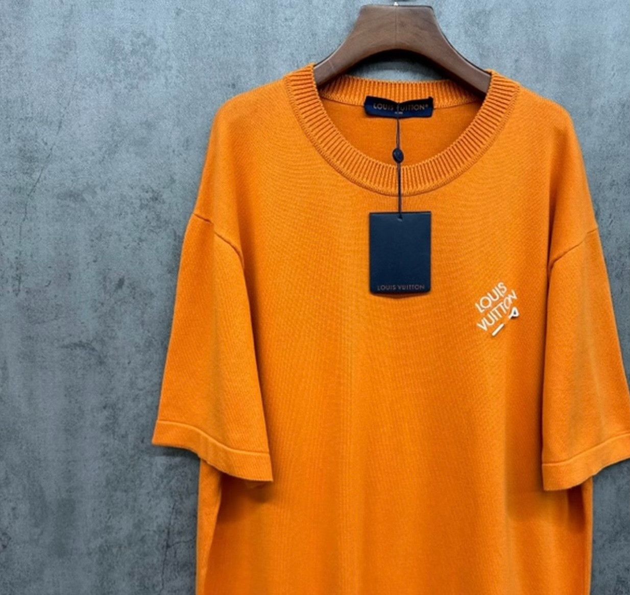 Louis Vuitton Louis Vuitton Logo Knit T-Shirt XXL Size US XXL / EU 58 / 5 - 4 Thumbnail