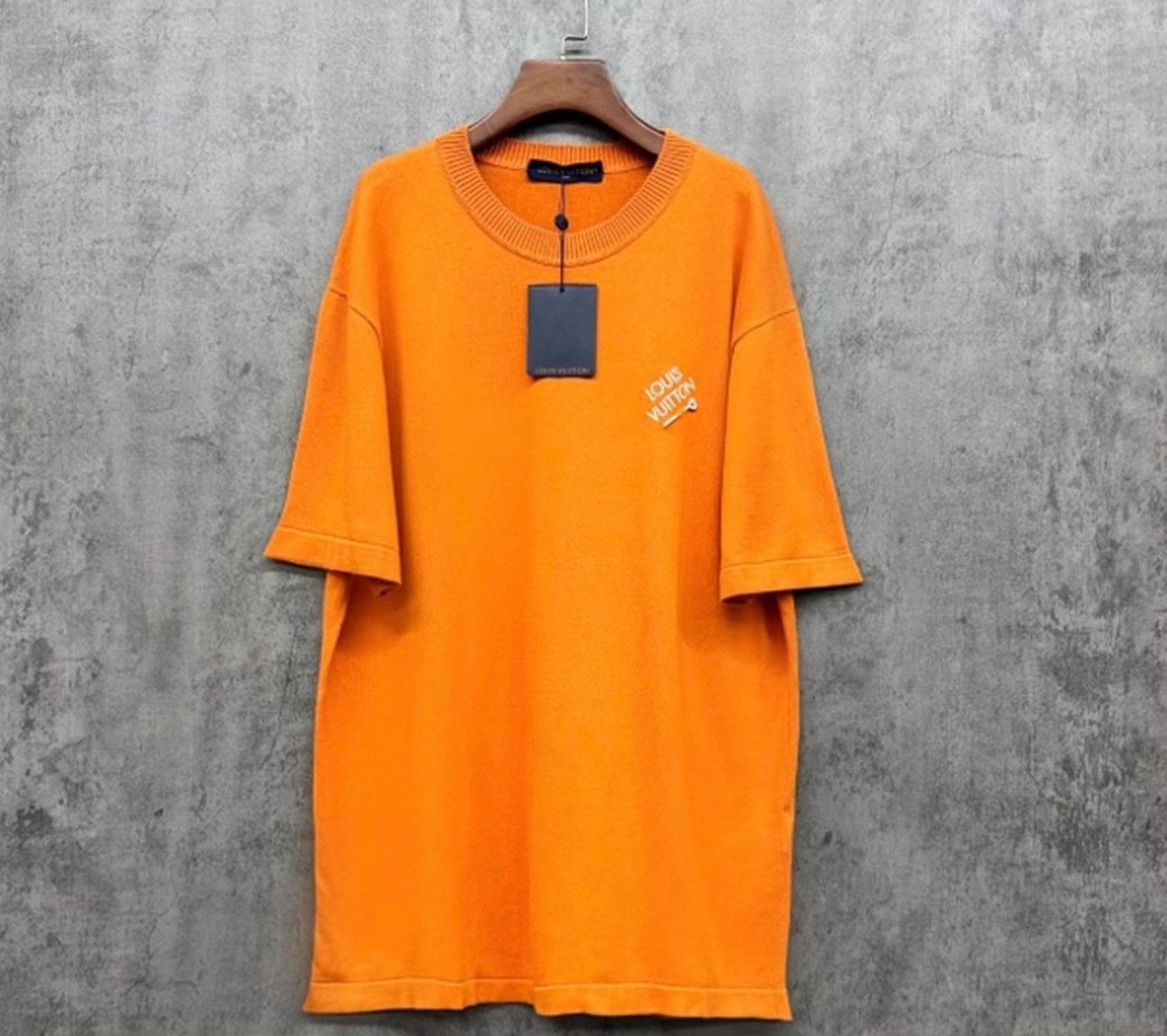 Louis Vuitton Louis Vuitton Logo Knit T-Shirt XXL Size US XXL / EU 58 / 5 - 2 Thumbnail