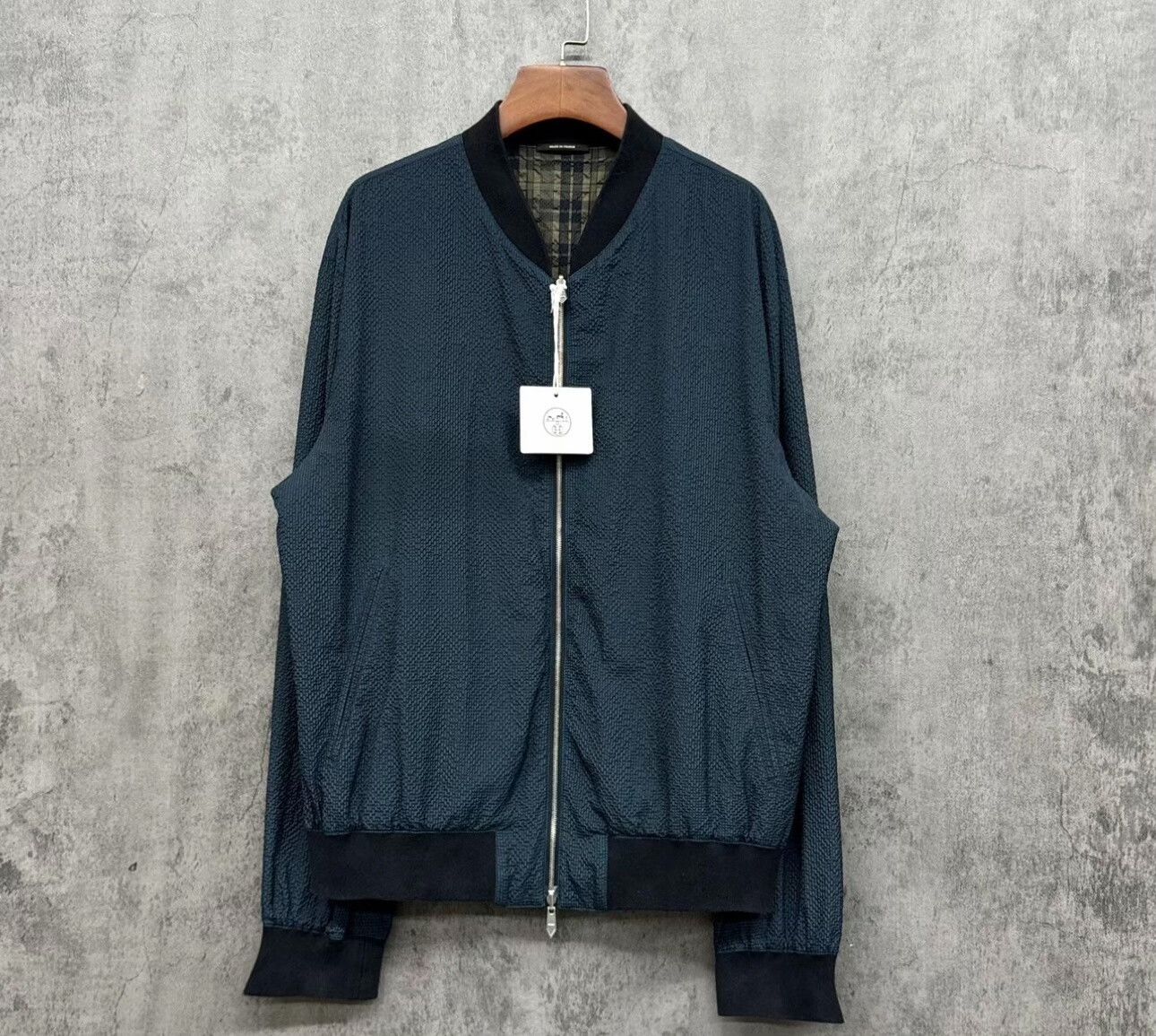 Hermes Hermes Reversible Bomber Jacket Size 52 Size US L / EU 52-54 / 3 - 2 Thumbnail