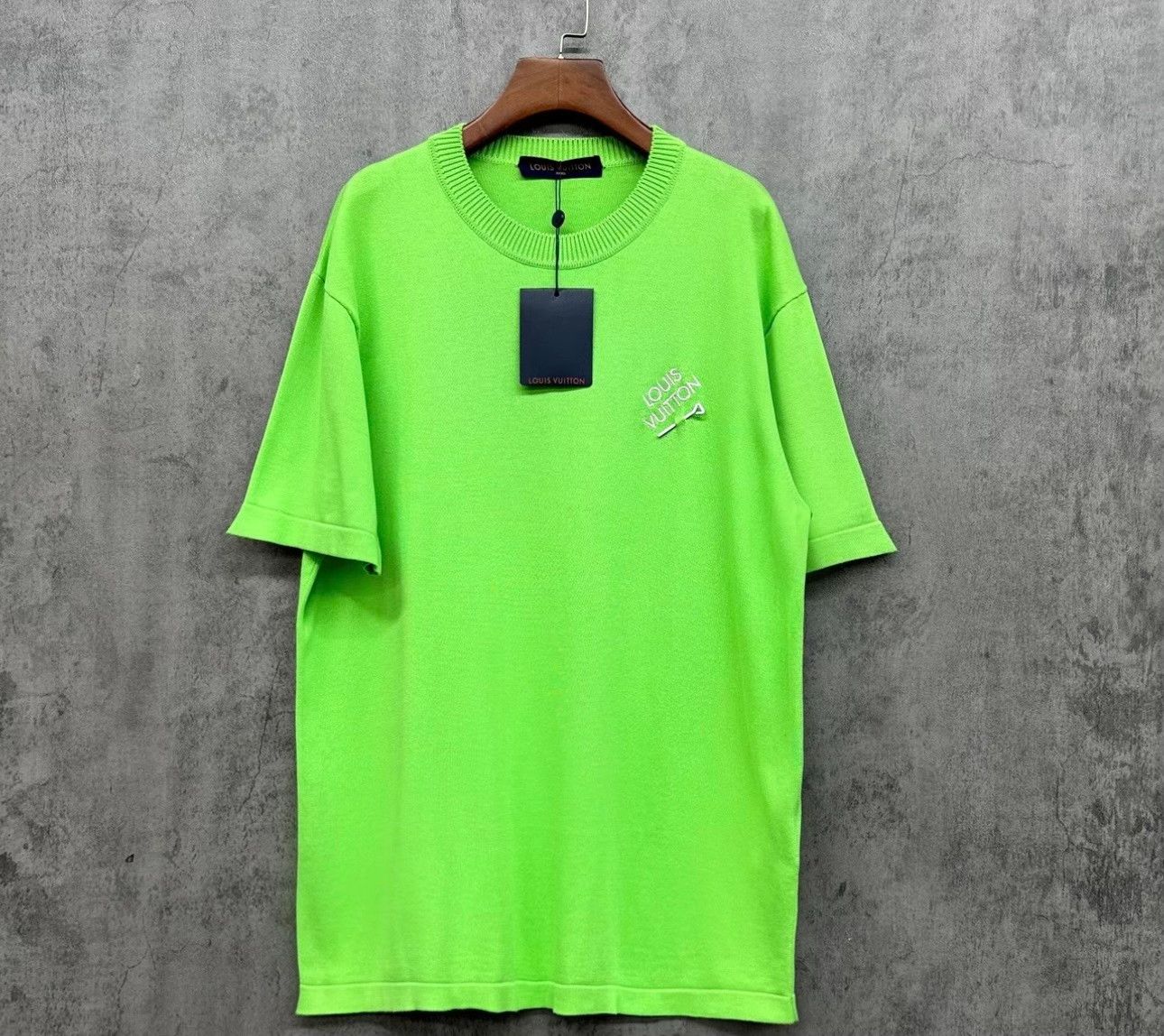 Louis Vuitton Louis Vuitton Embroidered Knit Shirt Size L Size US L / EU 52-54 / 3 - 2 Thumbnail