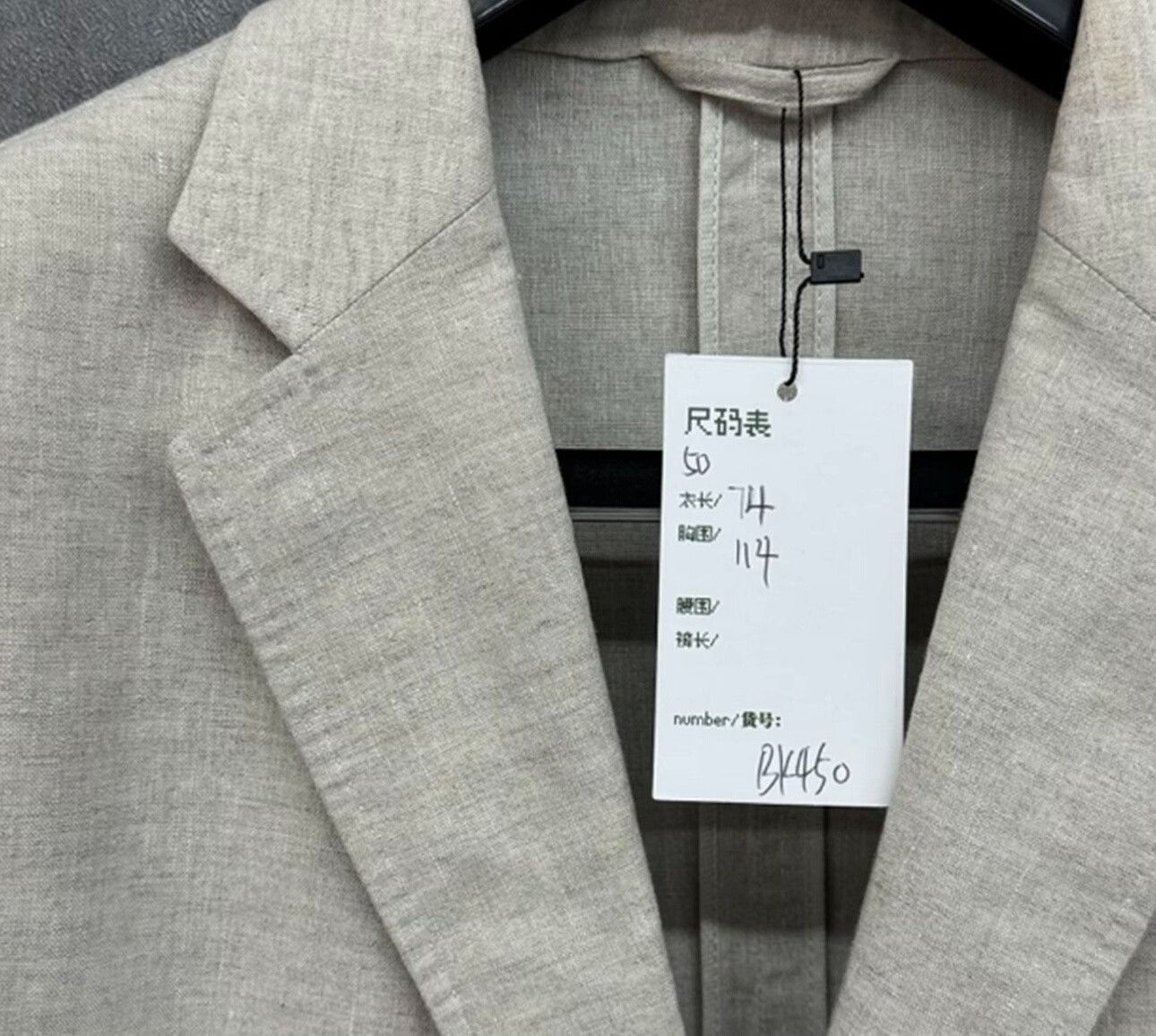 Z Zegna Zegna Linen Blazer Size 50 Size 40R - 6 Thumbnail