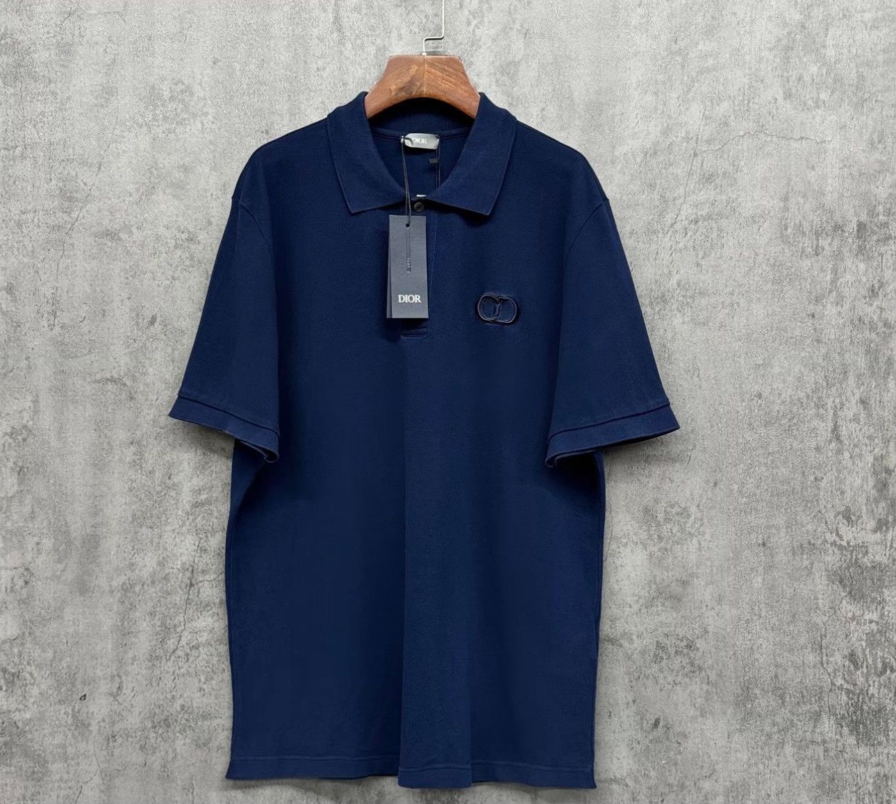 Dior Dior Embroidered CD Logo Polo Size XXL Size US XXL / EU 58 / 5 - 2 Thumbnail