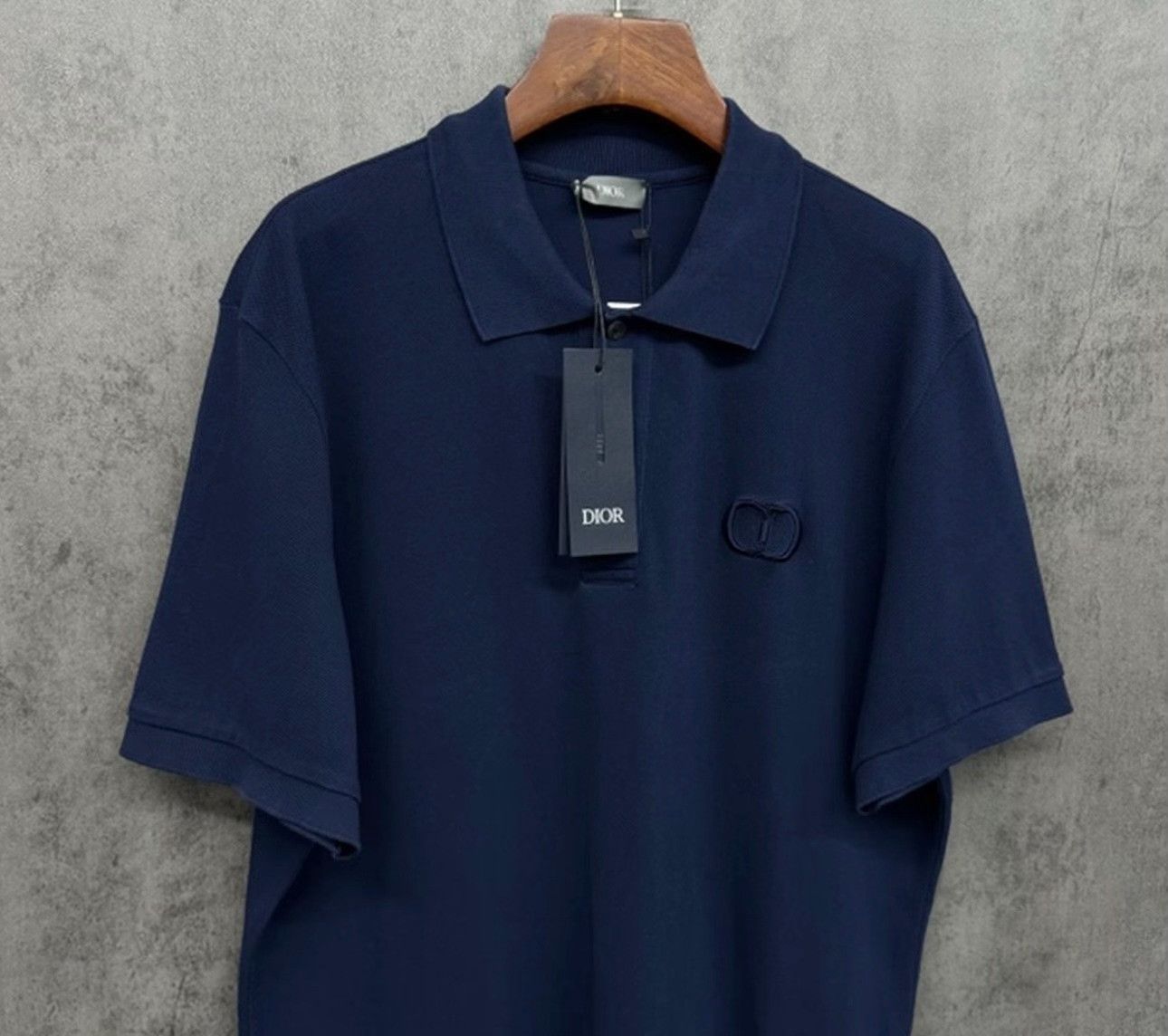 Dior Dior Embroidered CD Logo Polo Size XXL Size US XXL / EU 58 / 5 - 3 Thumbnail