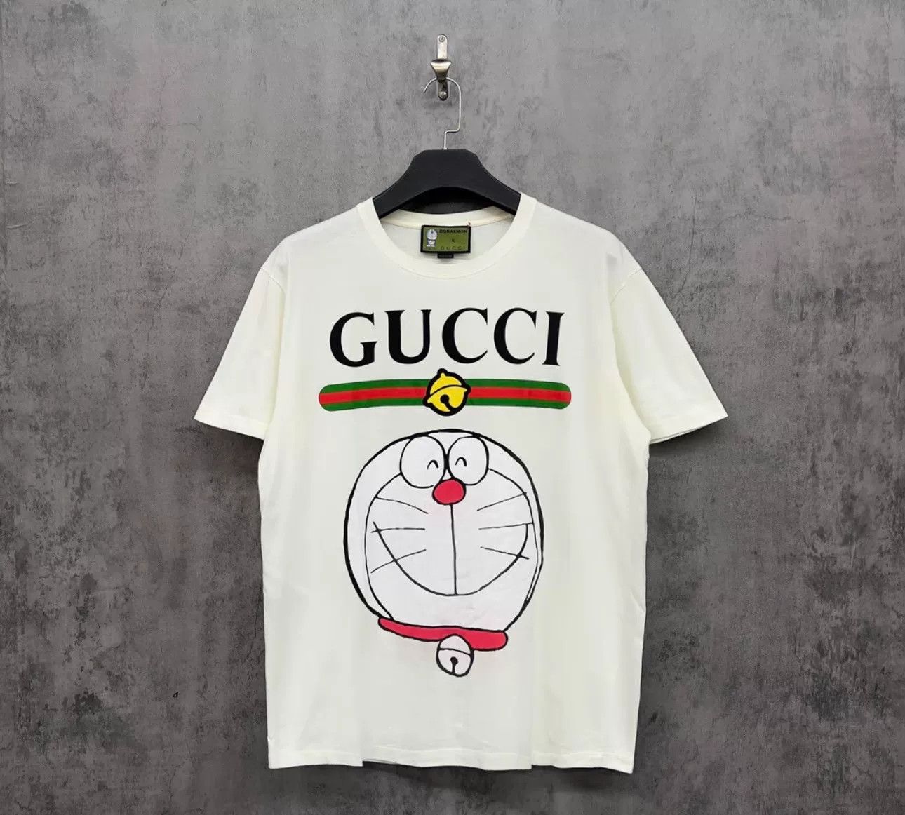 Gucci Gucci x Doraemon Logo T-Shirt Size M Size US M / EU 48-50 / 2 - 2 Thumbnail