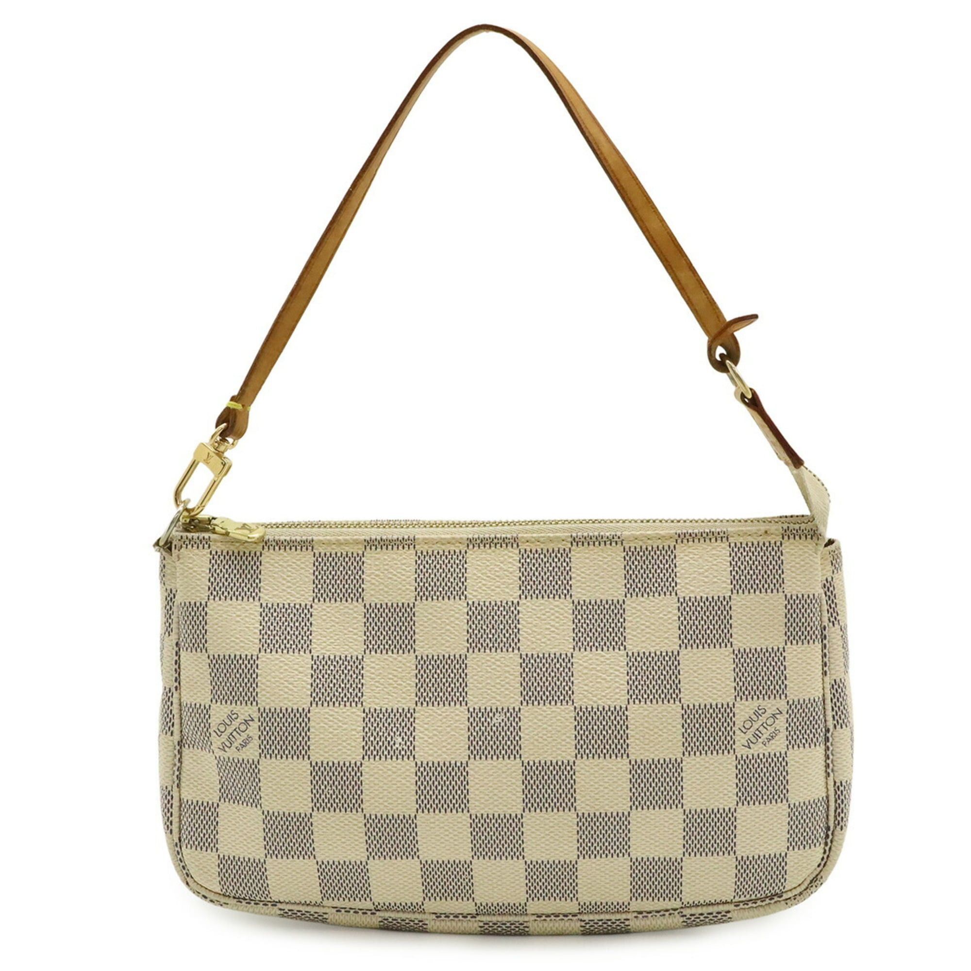 Louis Vuitton LOUIS VUITTON Damier Azur Pochette Accessoires Handbag Pouch - Bag N41207 Size ONE SIZE - 2 Thumbnail