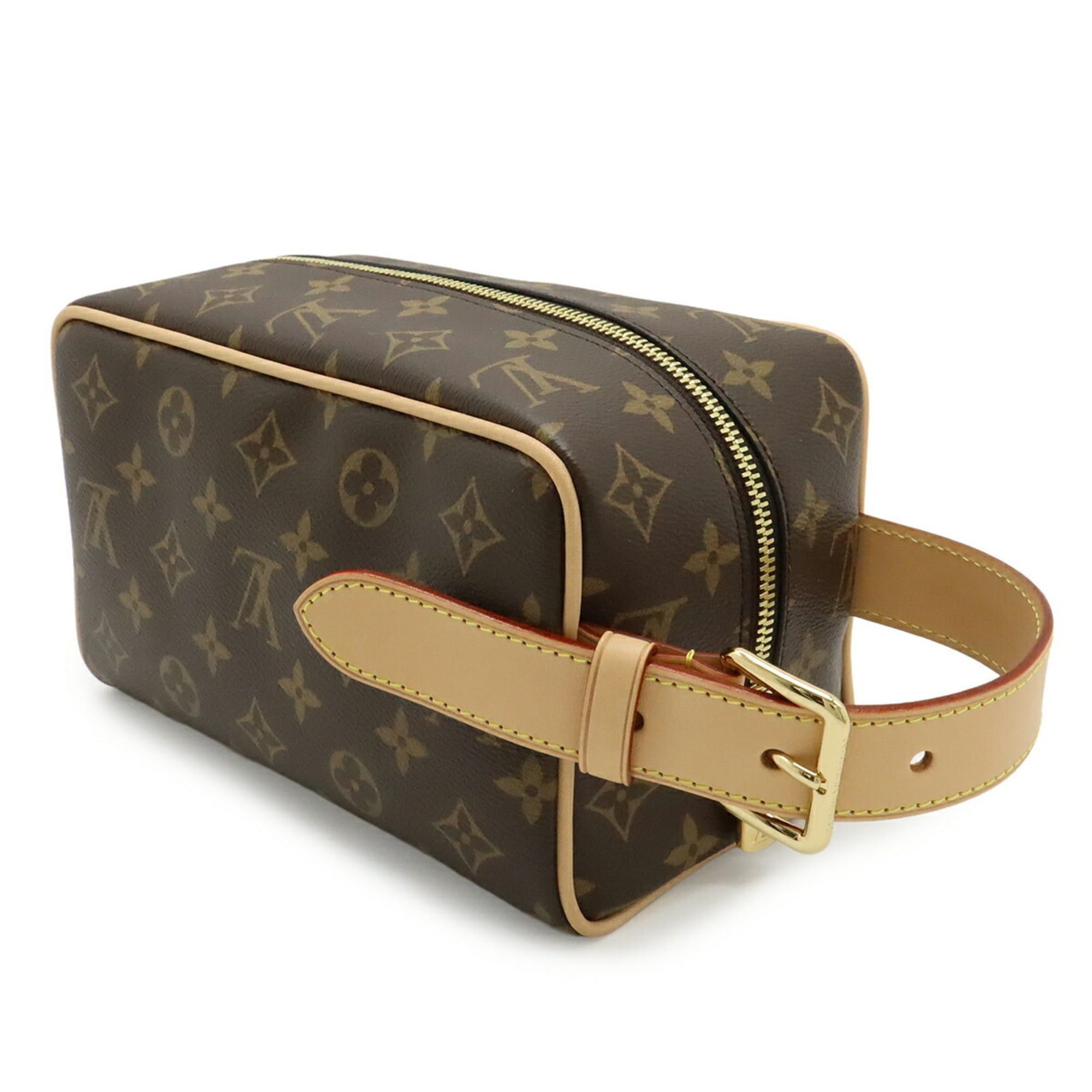 Louis Vuitton Louis Vuitton Monogram Locker Dopp Kit Second Bag Clutch Handbag Pouch M83112 Size ONE SIZE - 3 Thumbnail
