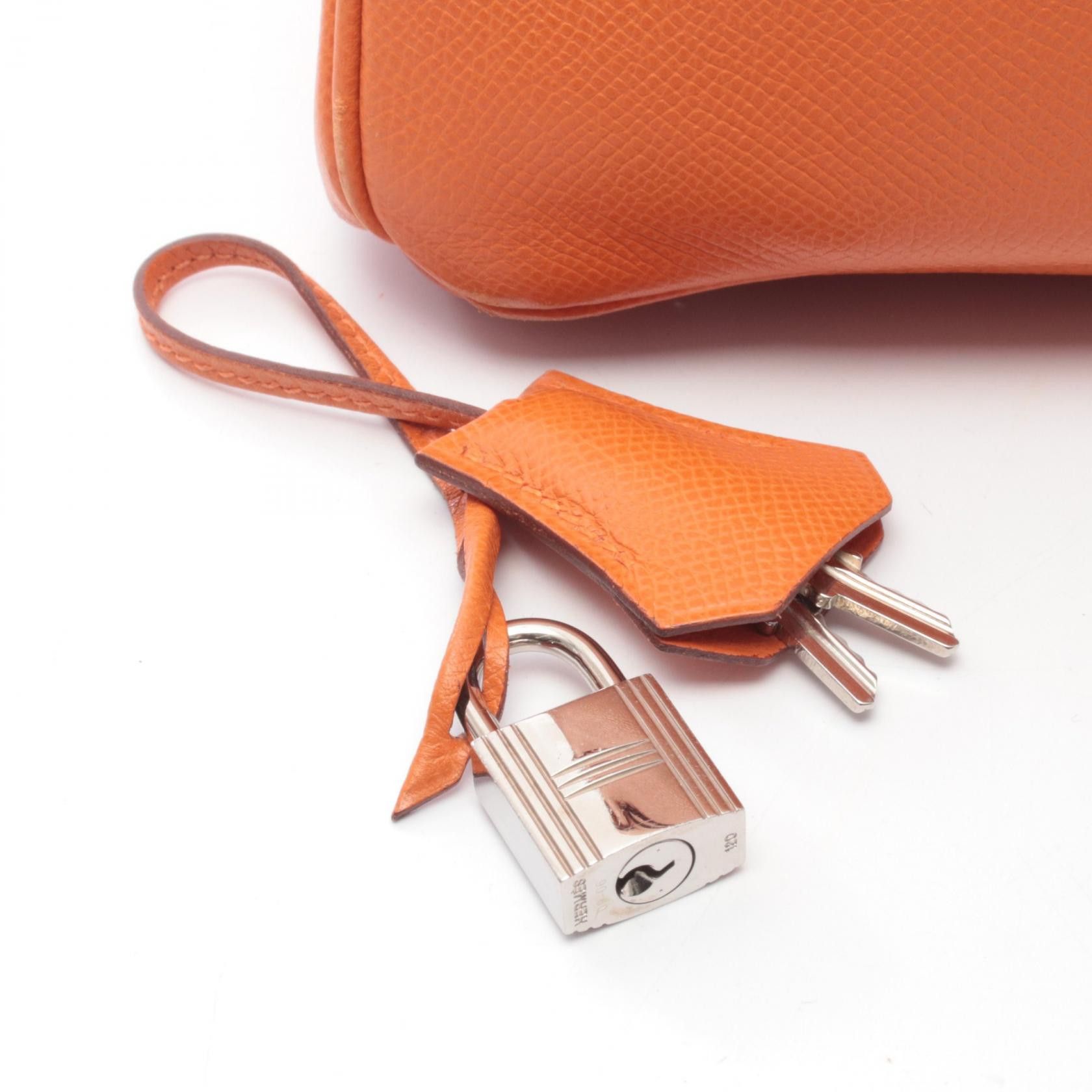 Hermes Hermes Hermes Birkin25 Leather Leather Handbag K2007 DUTY FREE for USA Size ONE SIZE - 6 Thumbnail