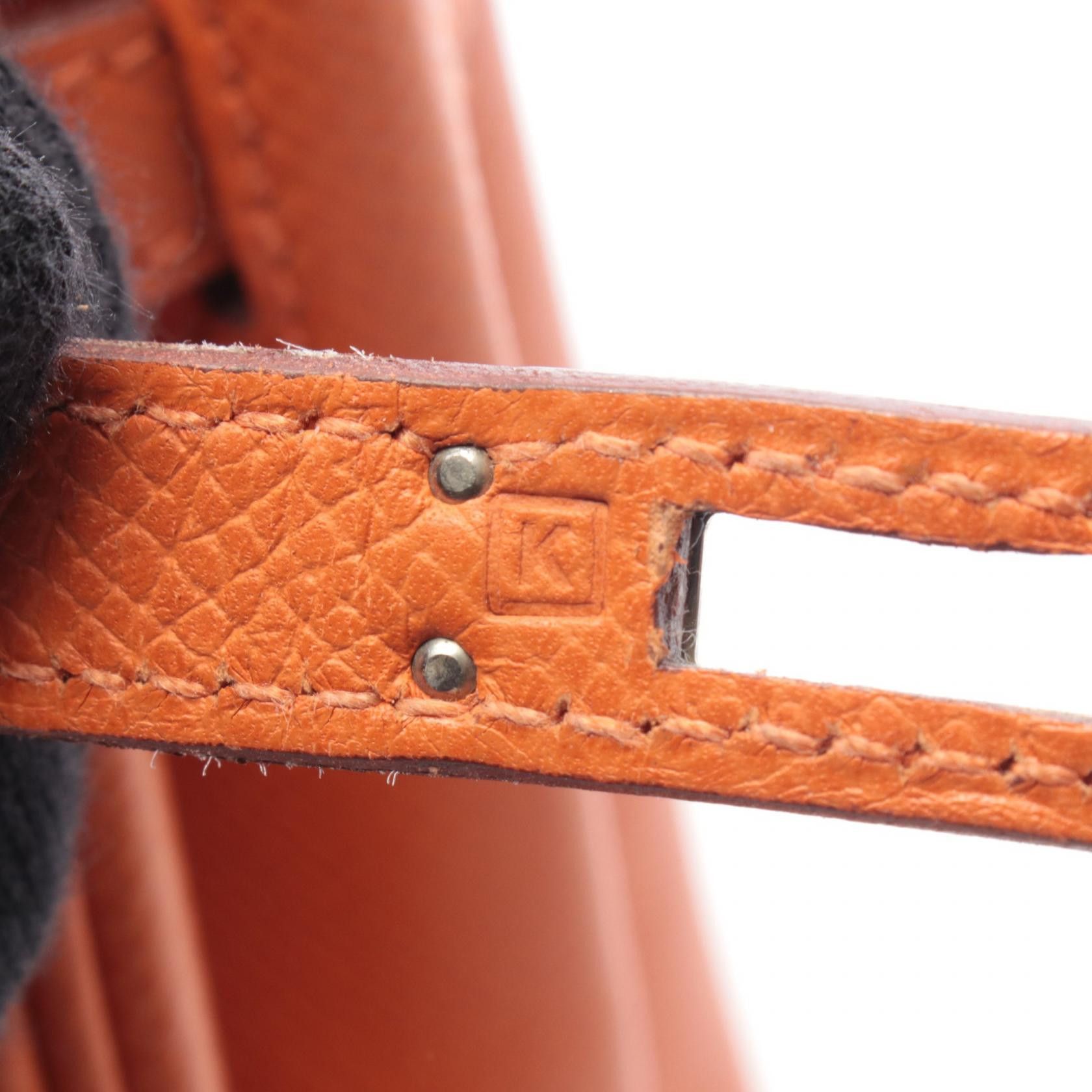 Hermes Hermes Hermes Birkin25 Leather Leather Handbag K2007 DUTY FREE for USA Size ONE SIZE - 5 Thumbnail