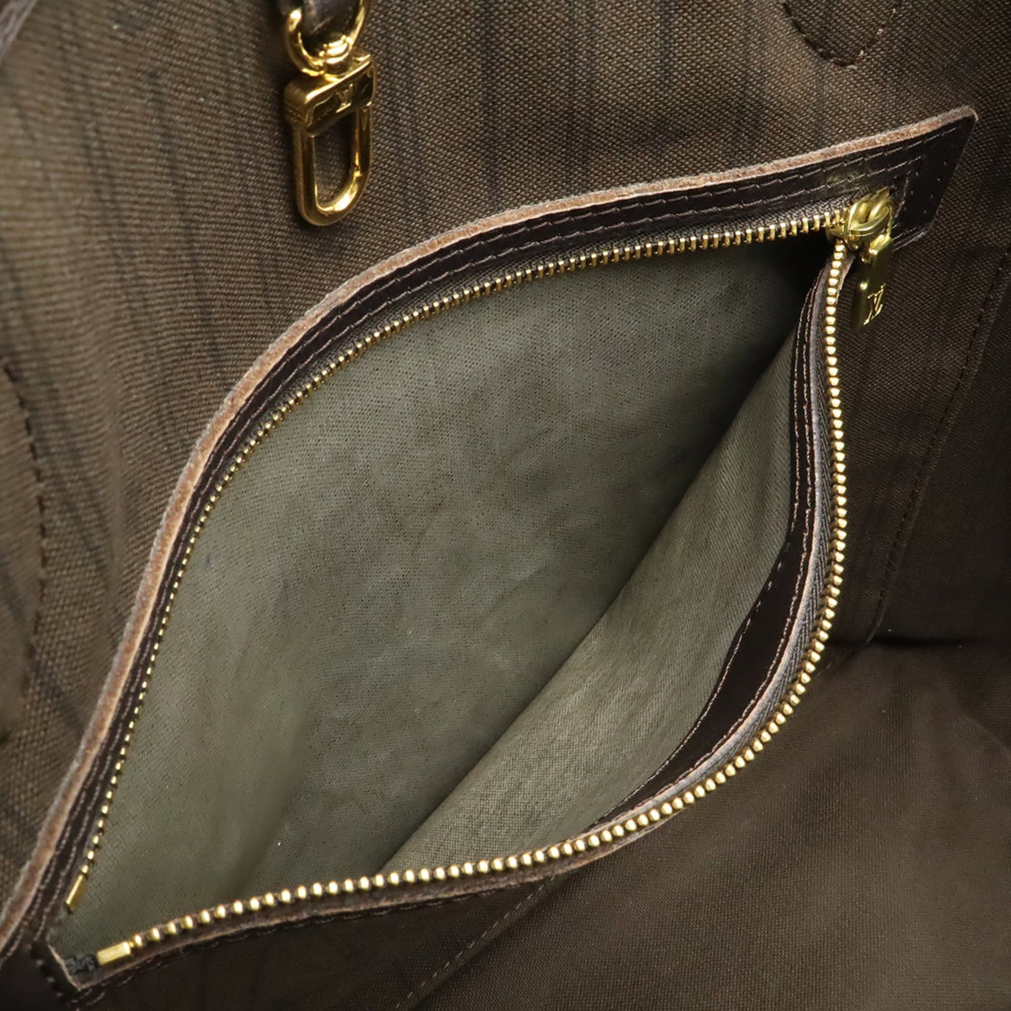 Louis Vuitton Louis Vuitton Monogram Idylle Neverfull MM Tote Bag Shoulder Canvas Fusain Brown M40513 Size ONE SIZE - 8 Thumbnail