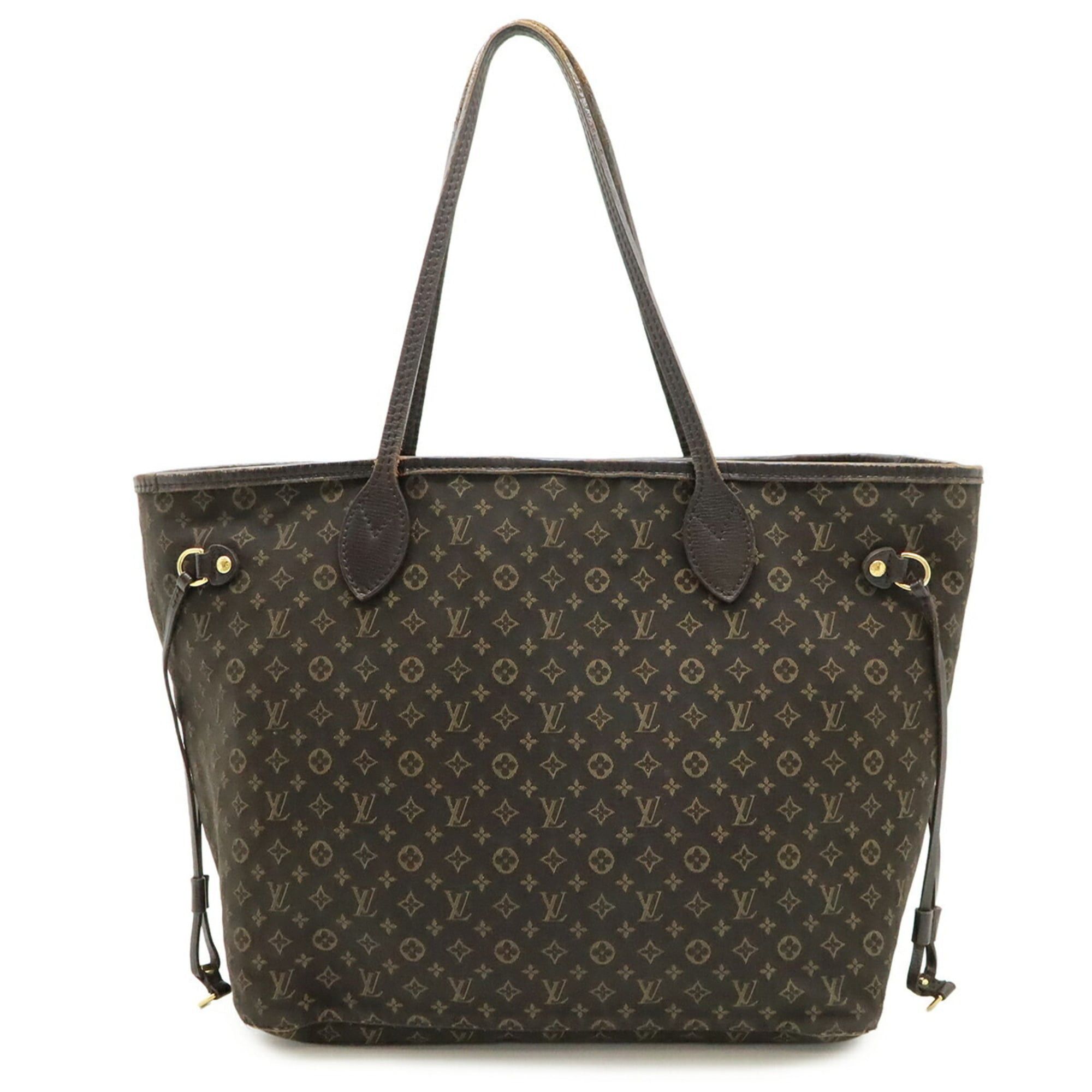 Louis Vuitton Louis Vuitton Monogram Idylle Neverfull MM Tote Bag Shoulder Canvas Fusain Brown M40513 Size ONE SIZE - 2 Thumbnail