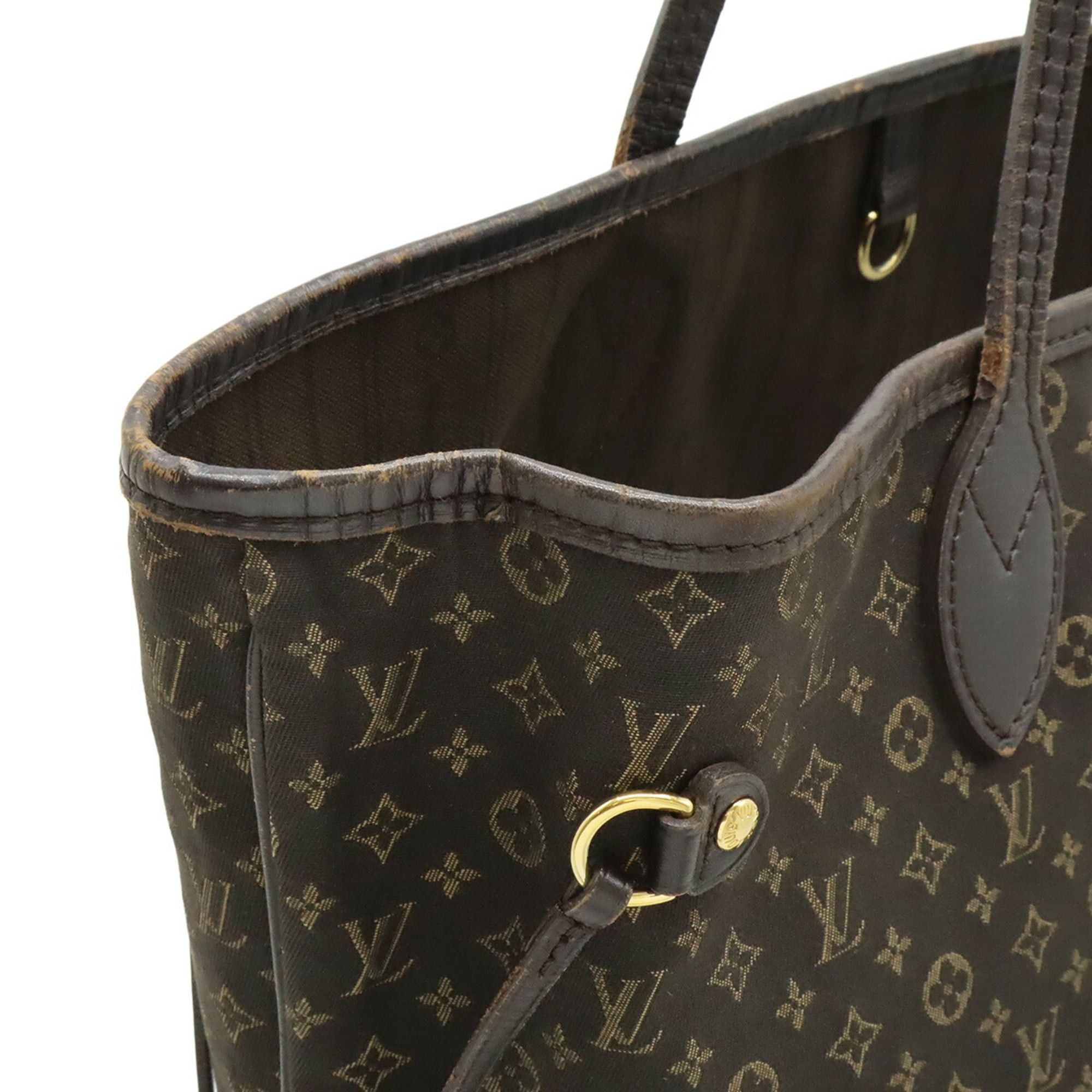 Louis Vuitton Louis Vuitton Monogram Idylle Neverfull MM Tote Bag Shoulder Canvas Fusain Brown M40513 Size ONE SIZE - 5 Thumbnail
