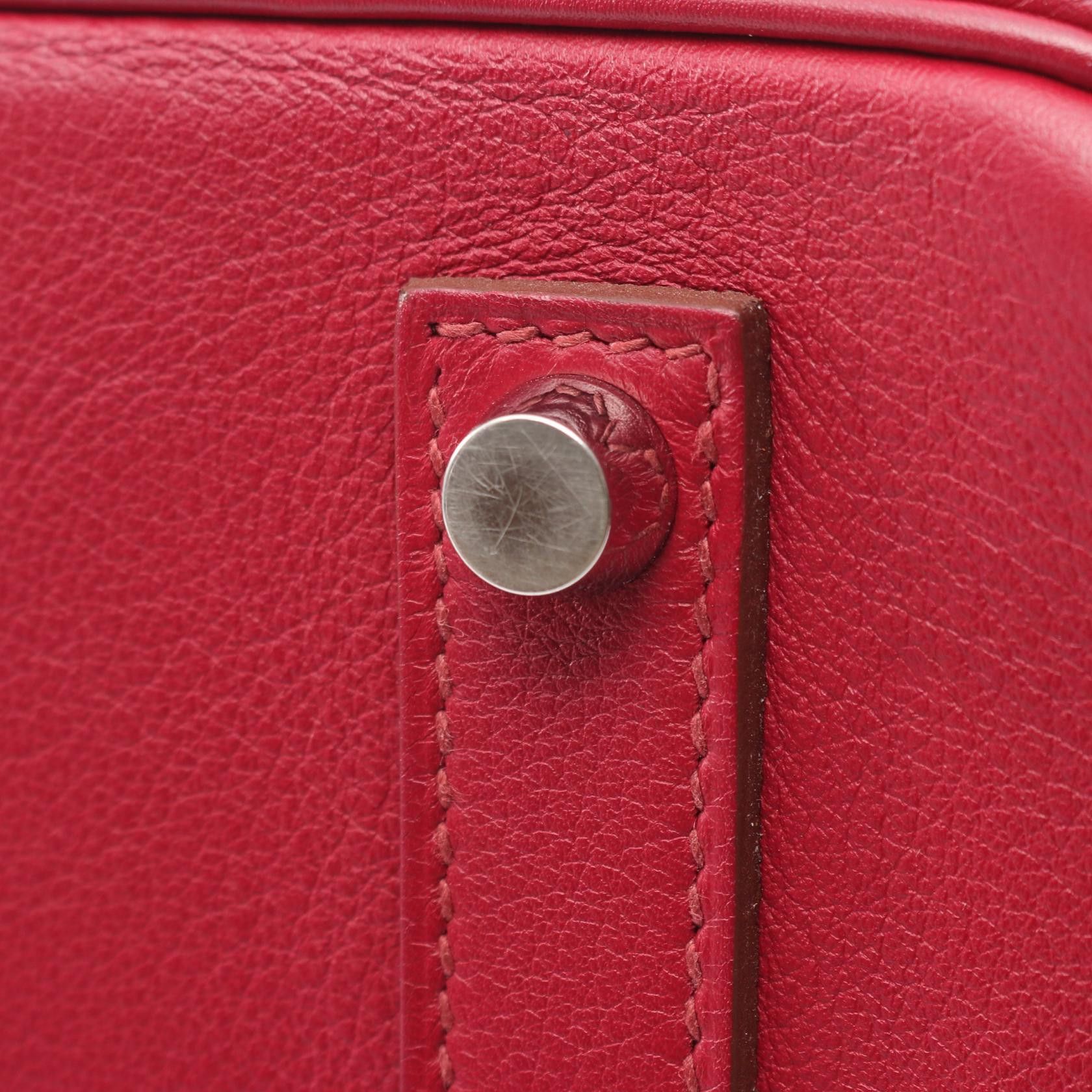 Hermes Hermes Hermes Birkin35 Calf Leather Handbag Leather Handbag Stamp O (2011) DUTY FREE for USA Size ONE SIZE - 8 Thumbnail