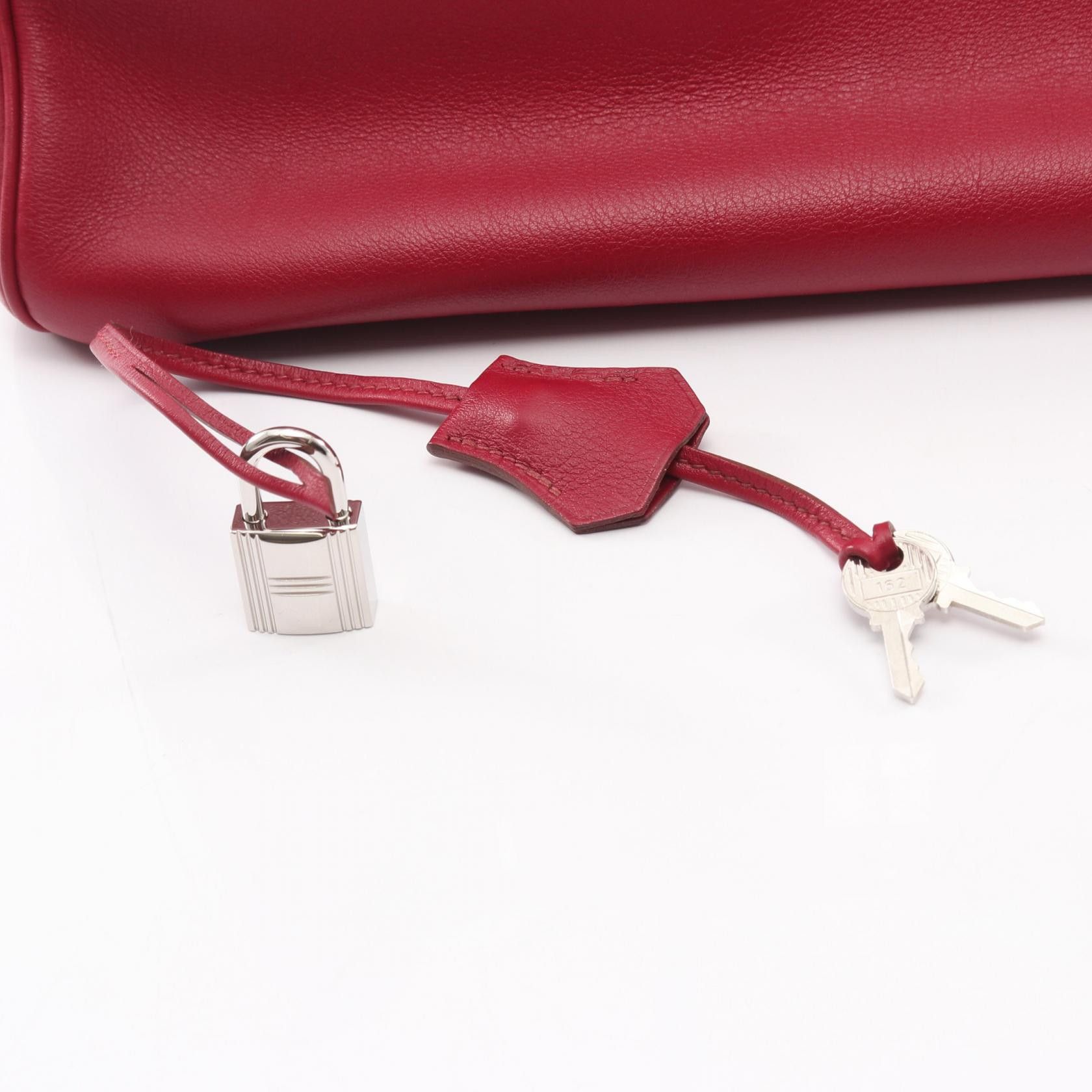 Hermes Hermes Hermes Birkin35 Calf Leather Handbag Leather Handbag Stamp O (2011) DUTY FREE for USA Size ONE SIZE - 6 Thumbnail