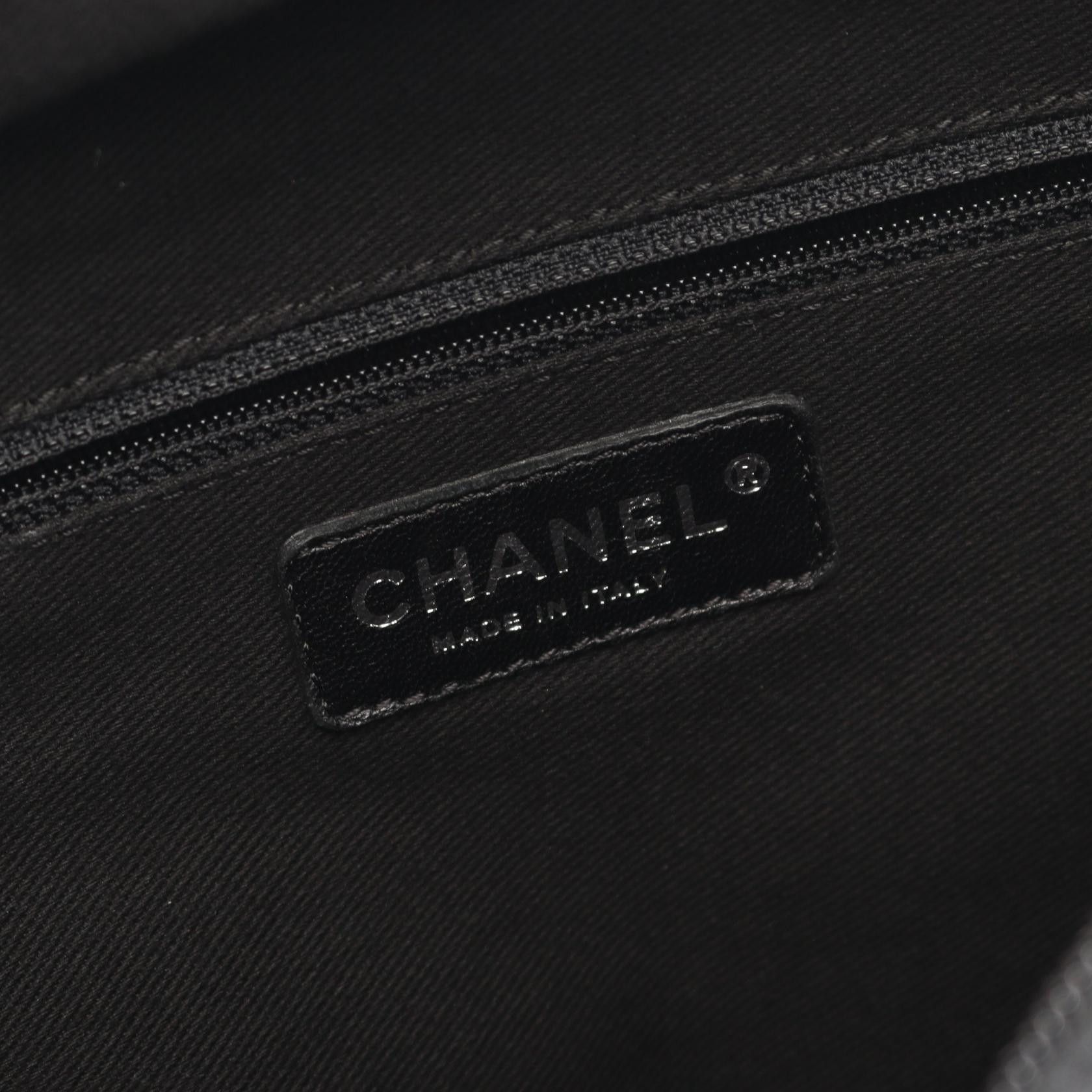Chanel Chanel Chanel Paris New York Line Nylon Leather Tote Bag Leather Tote Bag DUTY FREE for USA Size ONE SIZE - 4 Thumbnail