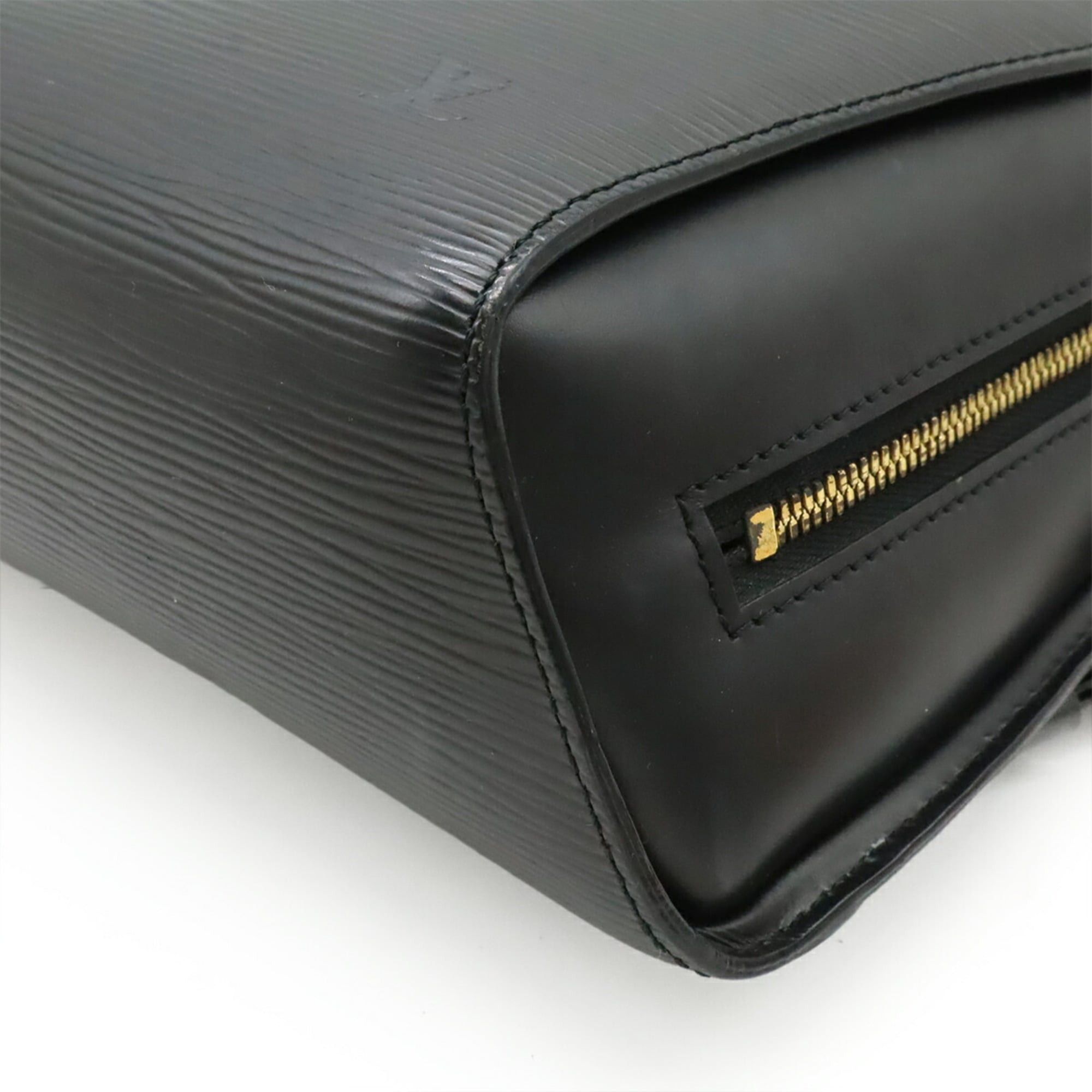 Louis Vuitton Louis Vuitton Epi Mabillon Backpack Shoulder Bag Leather Noir Black M52232 Size ONE SIZE - 4 Thumbnail