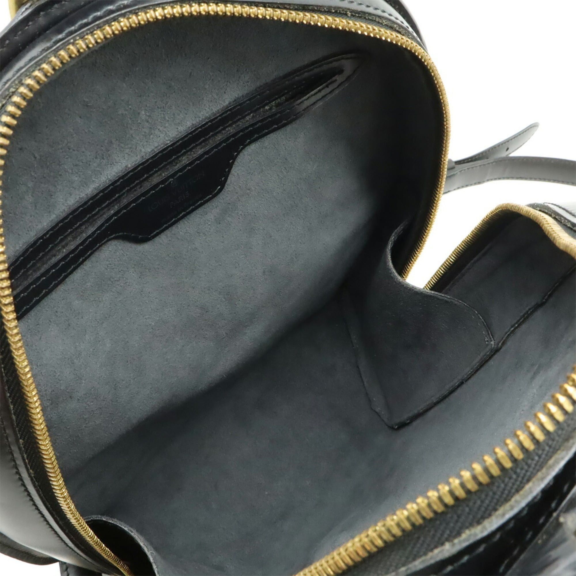 Louis Vuitton Louis Vuitton Epi Mabillon Backpack Shoulder Bag Leather Noir Black M52232 Size ONE SIZE - 8 Thumbnail