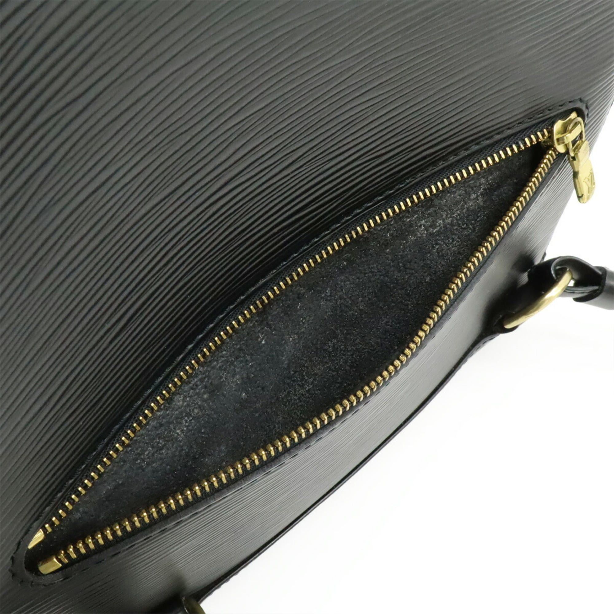 Louis Vuitton Louis Vuitton Epi Mabillon Backpack Shoulder Bag Leather Noir Black M52232 Size ONE SIZE - 10 Thumbnail