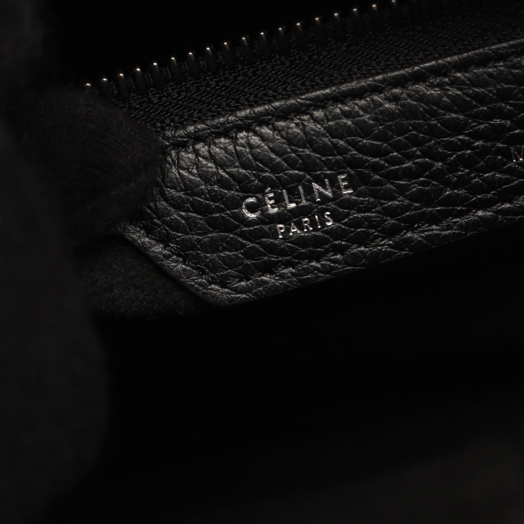Celine Celine Celine Luggage Micro Shopper Leather Tote Bag Leather Tote Bag DUTY FREE for USA Size ONE SIZE - 4 Thumbnail