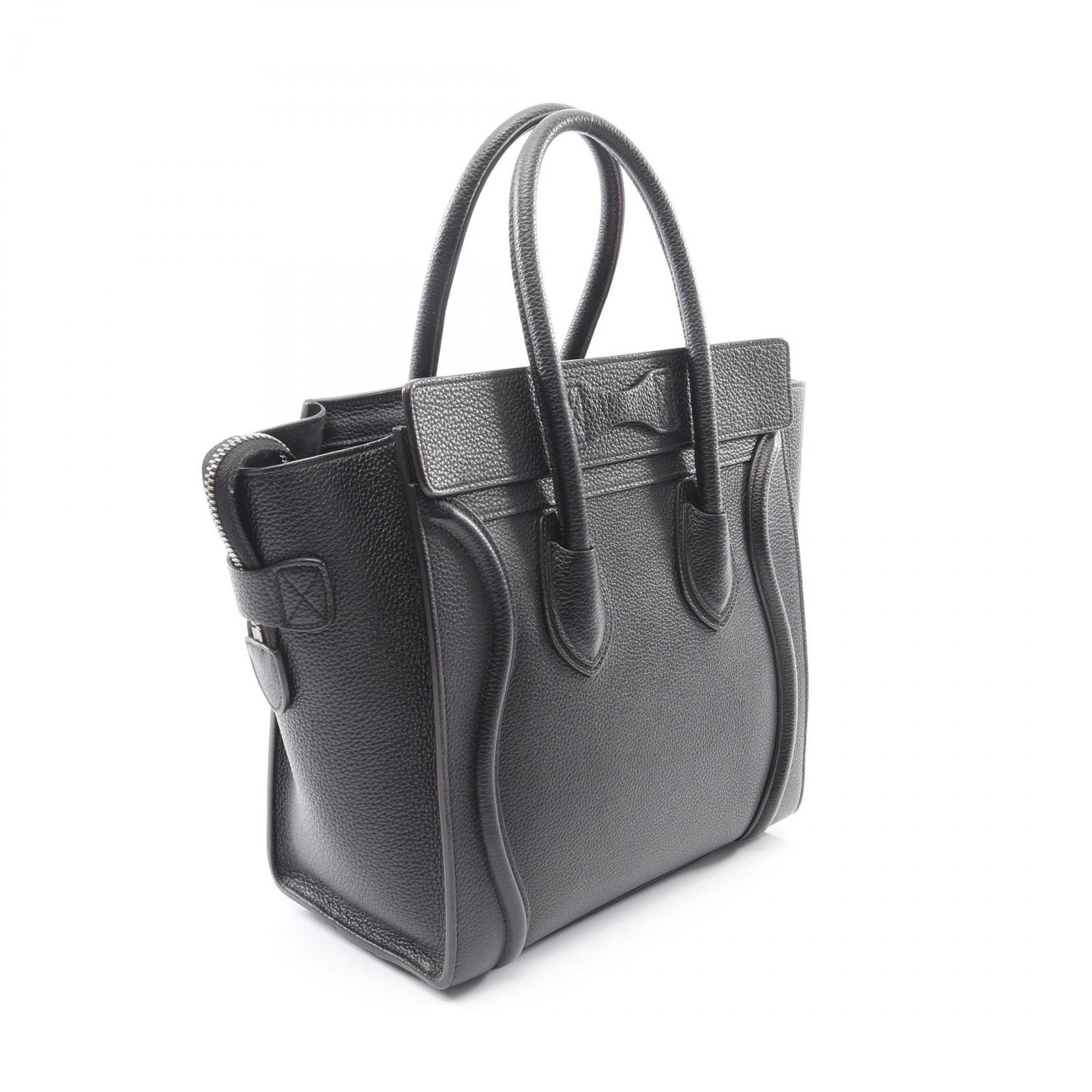 Celine Celine Celine Luggage Micro Shopper Leather Tote Bag Leather Tote Bag DUTY FREE for USA Size ONE SIZE - 2 Thumbnail