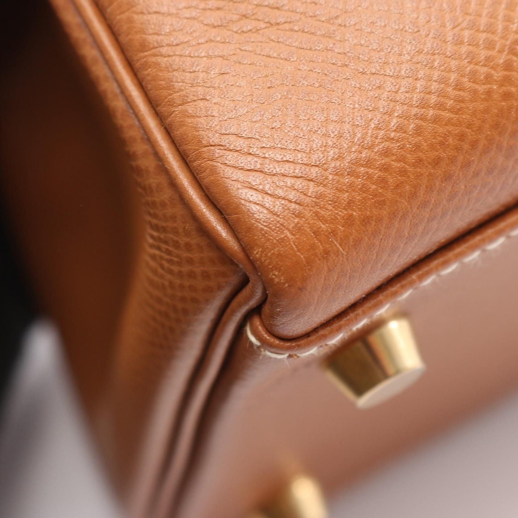 Hermes Hermes Hermes Kelly32 Cuir Chevre de Coromandel Handbag Leather Handbag Y DUTY FREE for USA Size ONE SIZE - 8 Thumbnail
