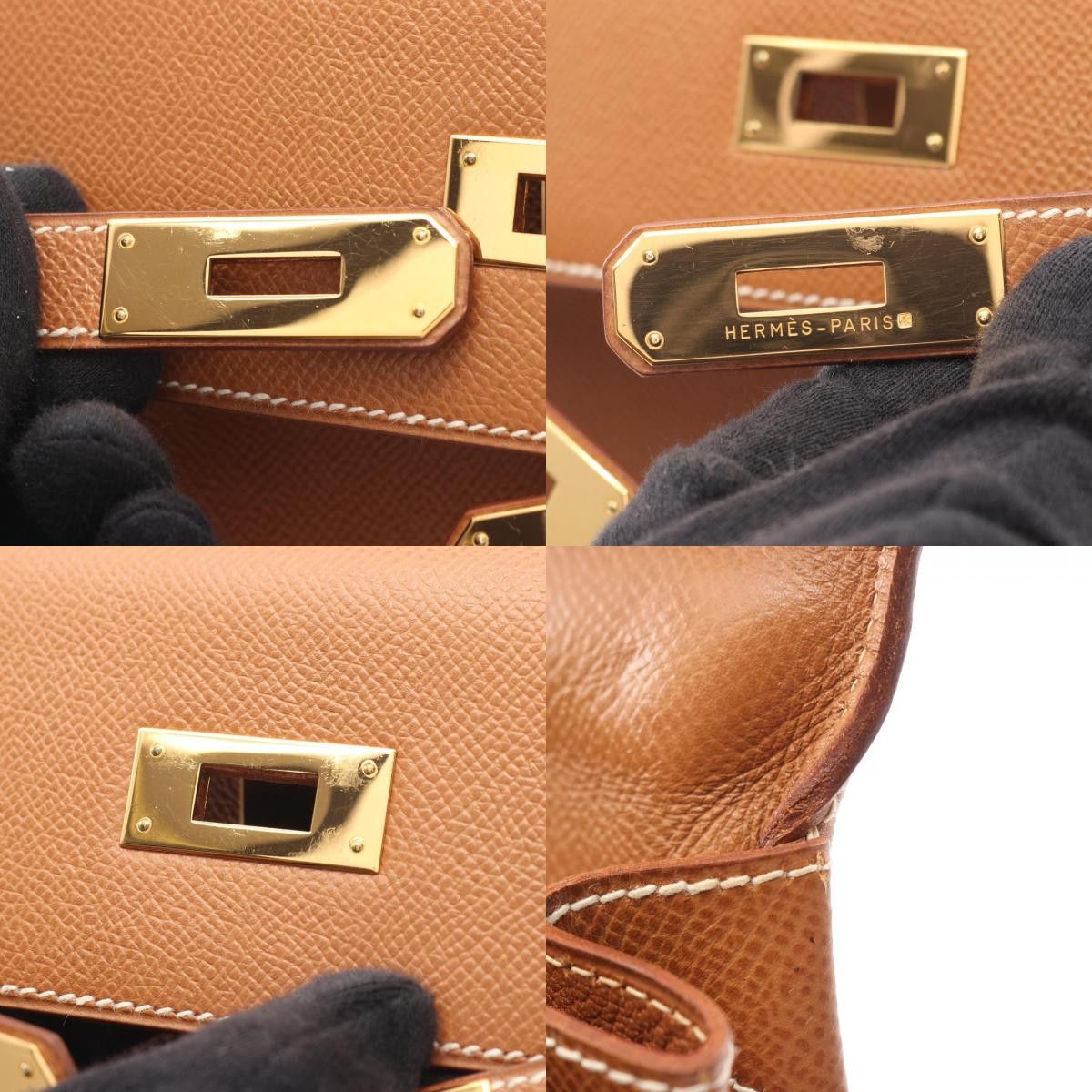Hermes Hermes Hermes Kelly32 Cuir Chevre de Coromandel Handbag Leather Handbag Y DUTY FREE for USA Size ONE SIZE - 10 Thumbnail