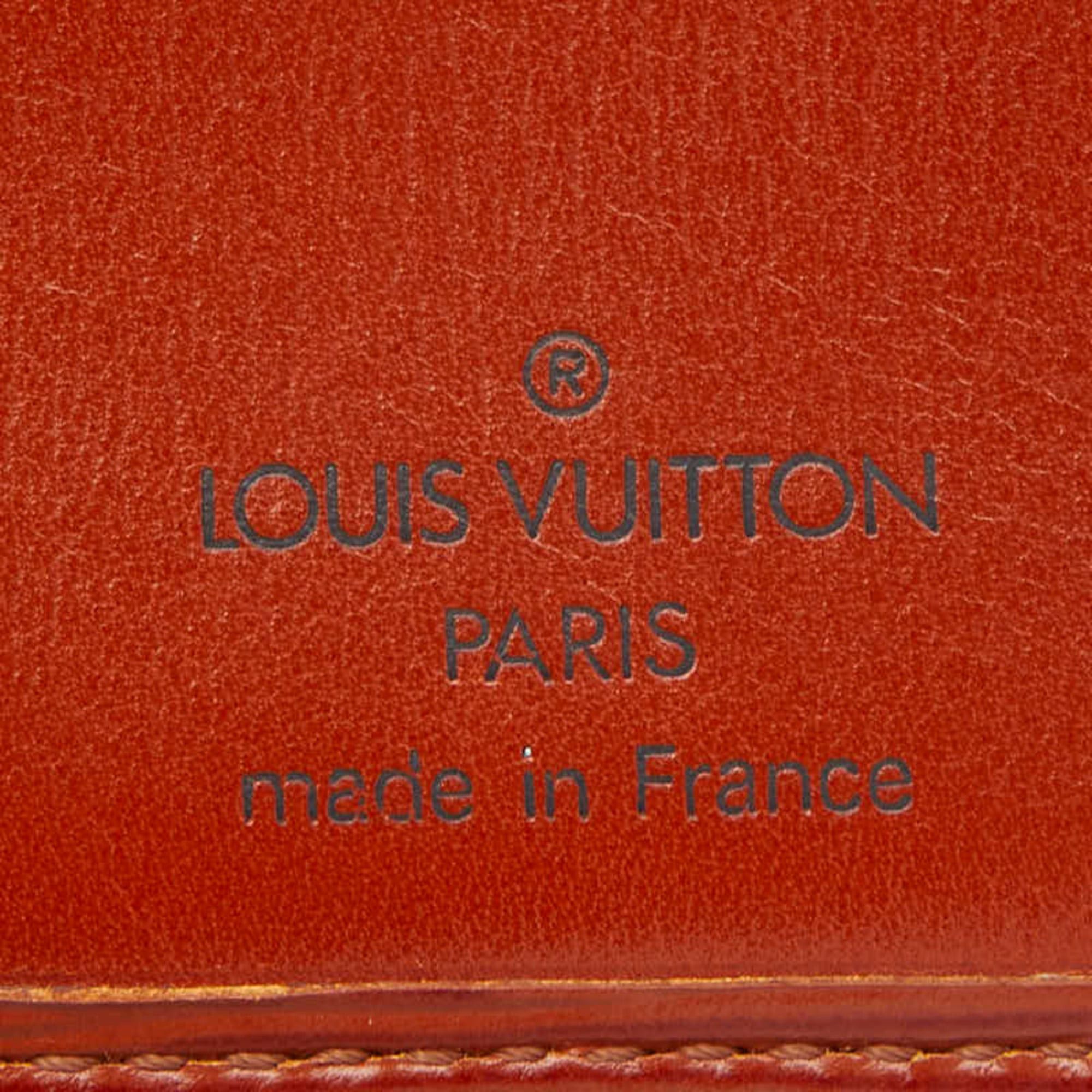 Louis Vuitton Louis Vuitton Epi Portefeuille Cartes Credit Monnaie Bi-fold Wallet M63543 Kenya Brown Leather Women's LOUIS VUITTON Size ONE SIZE - 9 Thumbnail
