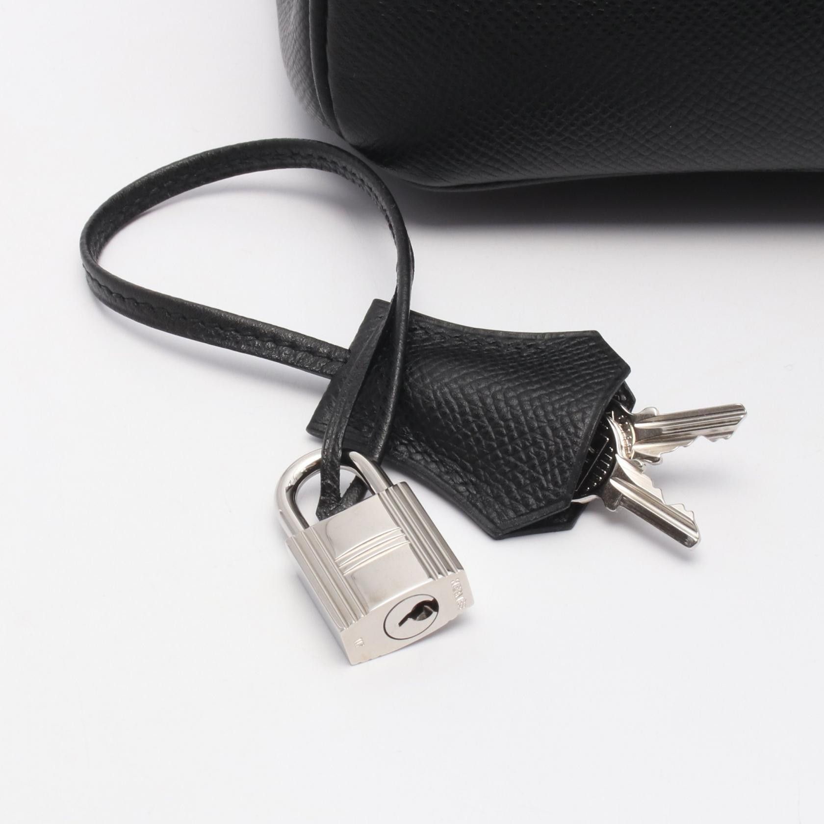 Hermes Hermes Hermes Birkin30 Calfskin Leather Handbag K DUTY FREE for USA Size ONE SIZE - 6 Thumbnail
