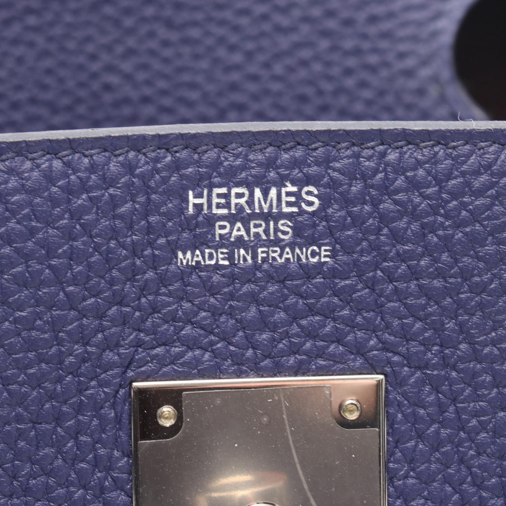 Hermes Hermes Hermes Birkin30 Togo Handbag Leather Handbag D DUTY FREE for USA Size ONE SIZE - 4 Thumbnail