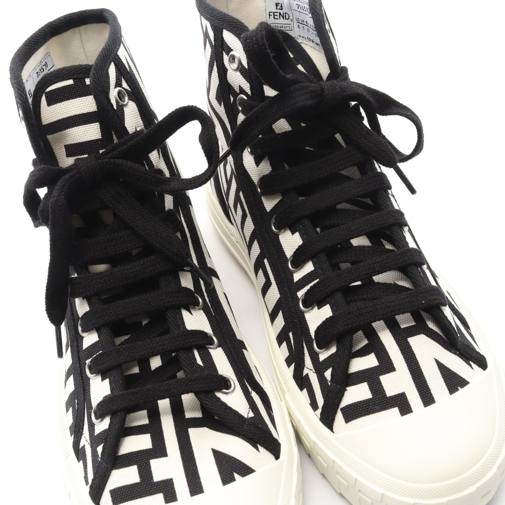 Fendi Fendi Fendi Fendi x Marc Jacobs Domino Sneakers Textile Shoes 7E1570 DUTY FREE for USA Size ONE SIZE - 8 Thumbnail