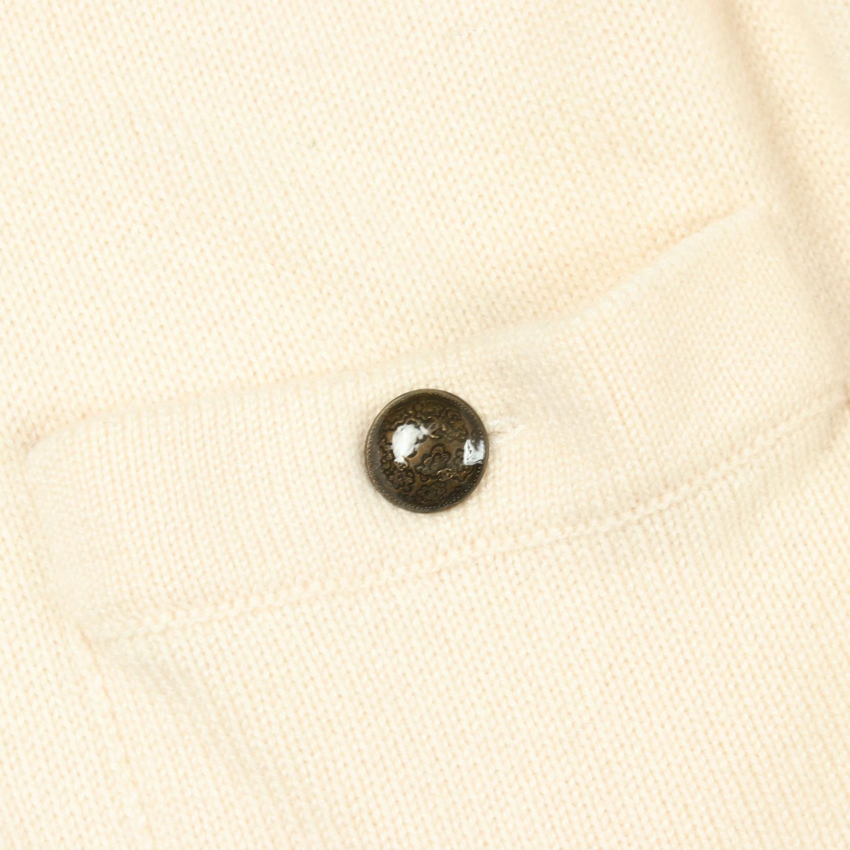 Chanel Chanel Chanel Camellia Button Cashmere Wool Cardigan Textile Tops DUTY FREE for USA Size ONE SIZE - 8 Thumbnail