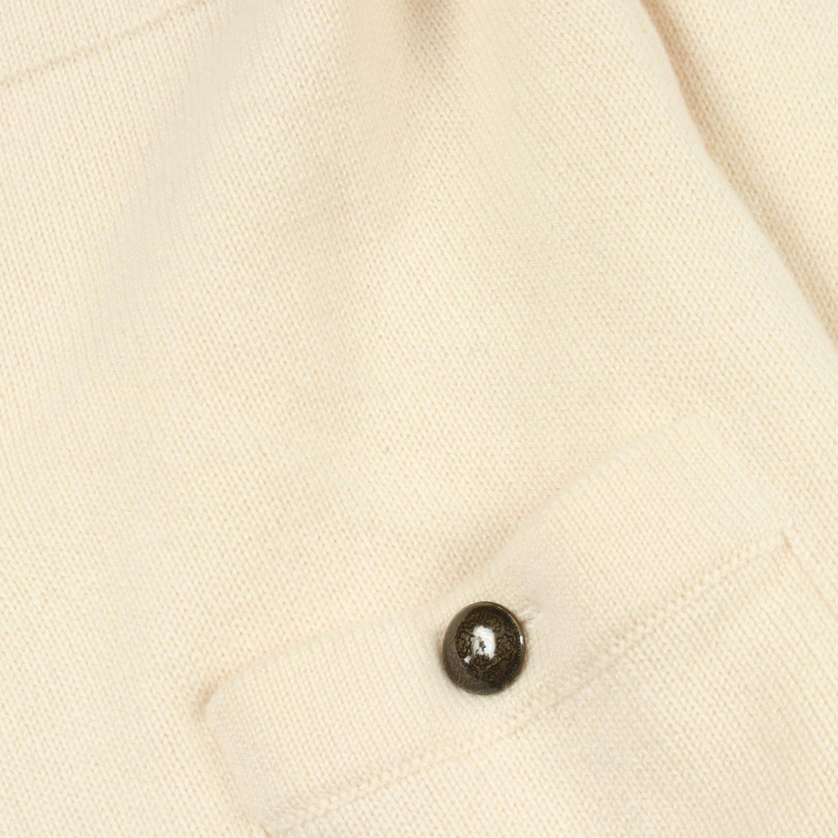 Chanel Chanel Chanel Camellia Button Cashmere Wool Cardigan Textile Tops DUTY FREE for USA Size ONE SIZE - 5 Thumbnail