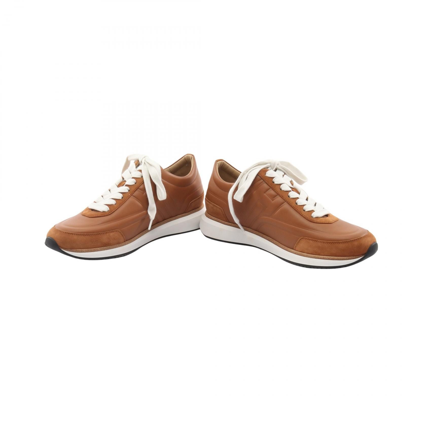 Hermes Hermes Hermes Easy Leather Suede Sneakers Leather Shoes DUTY FREE for USA Size ONE SIZE - 3 Thumbnail