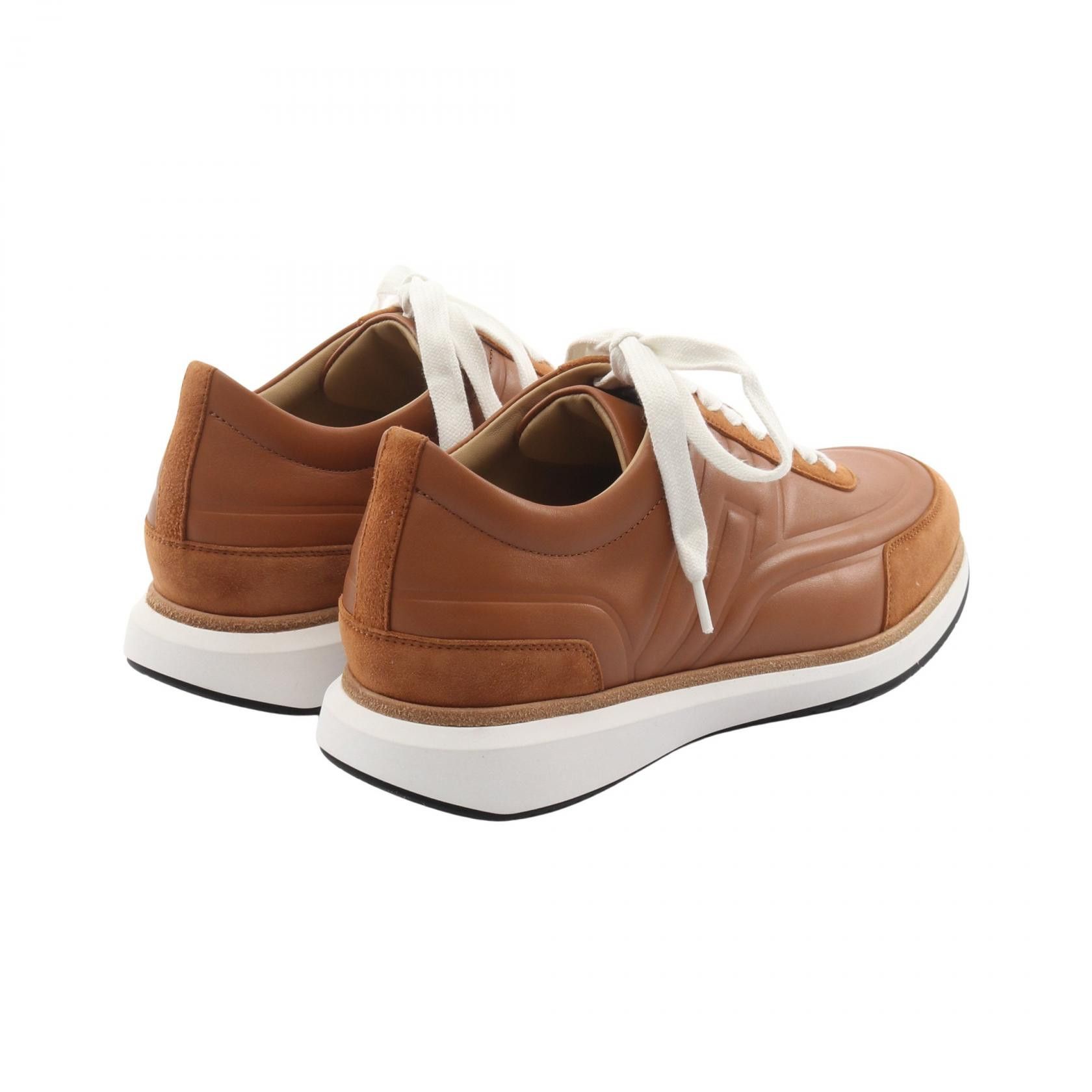 Hermes Hermes Hermes Easy Leather Suede Sneakers Leather Shoes DUTY FREE for USA Size ONE SIZE - 2 Thumbnail
