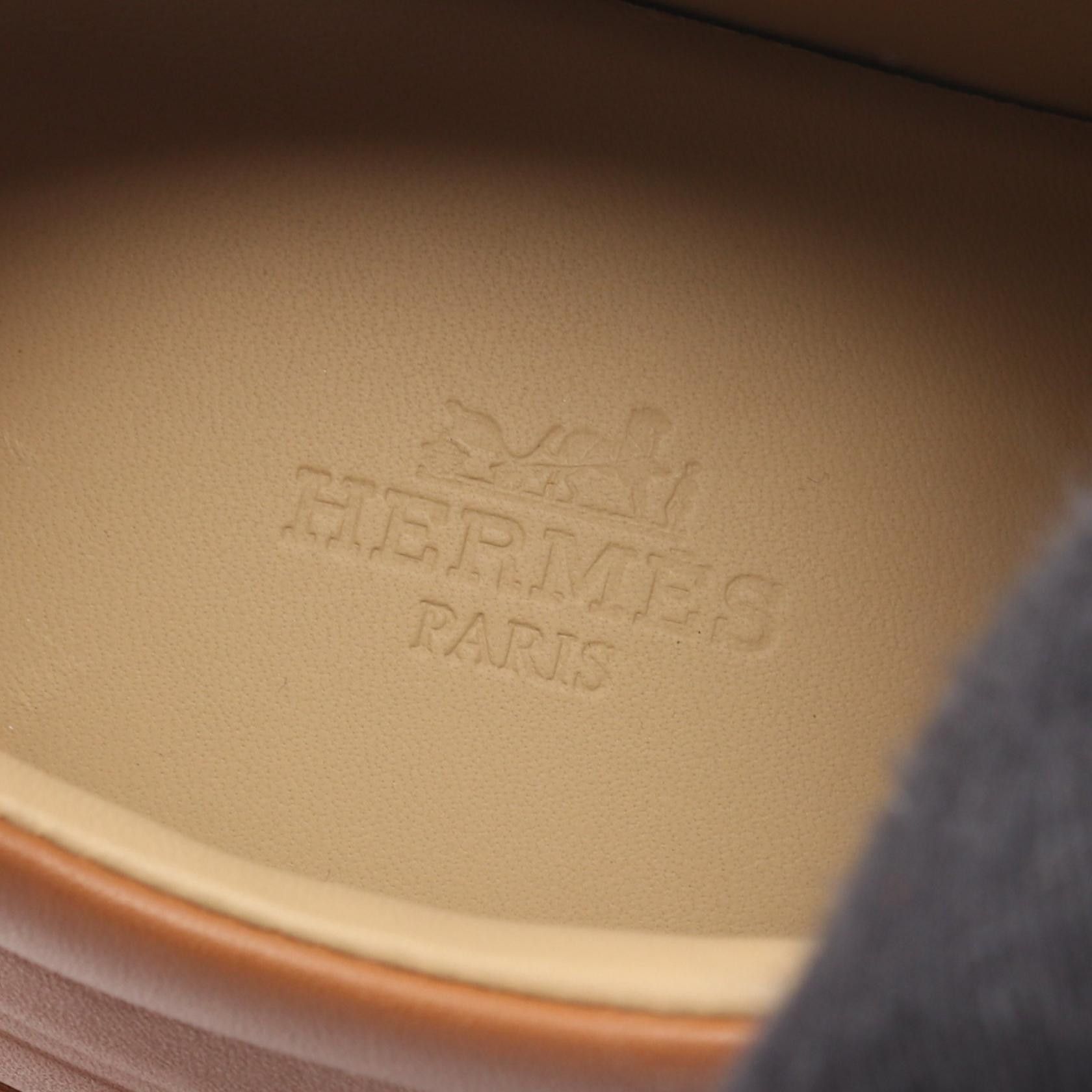 Hermes Hermes Hermes Easy Leather Suede Sneakers Leather Shoes DUTY FREE for USA Size ONE SIZE - 5 Thumbnail
