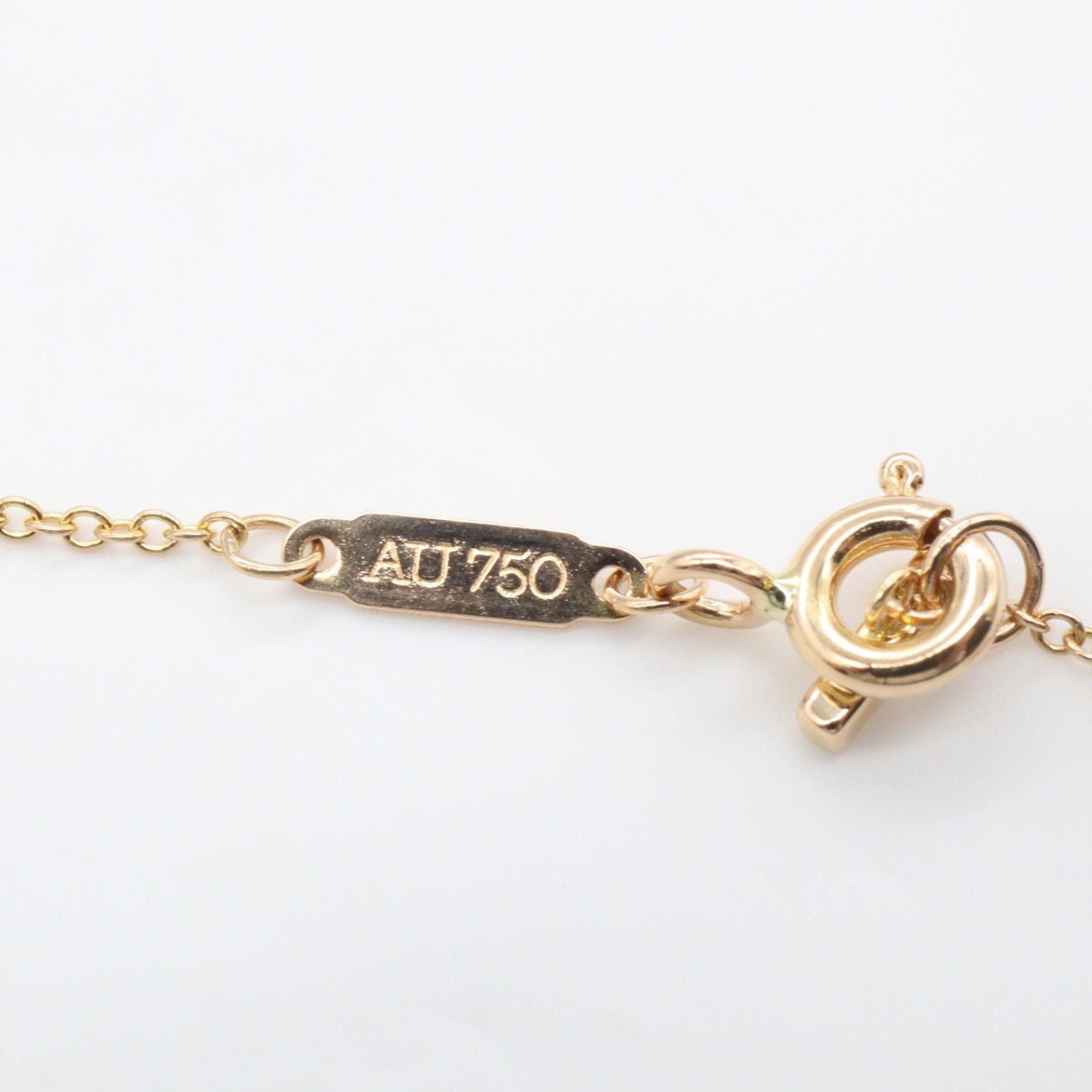 Tiffany & Co. Tiffany & Co. Tiffany & Co. T Smile Small Au750 Necklace Precious Metal Necklace DUTY FREE for USA Size ONE SIZE - 4 Thumbnail