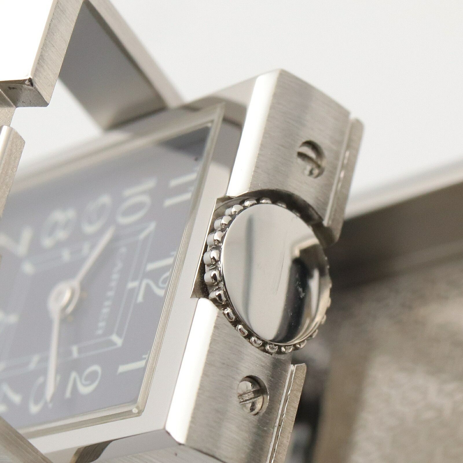 Cartier Cartier Cartier Tank Basculante Stainless Steel Watch Metal Quartz W1016830 DUTY FREE for USA Size ONE SIZE - 7 Thumbnail