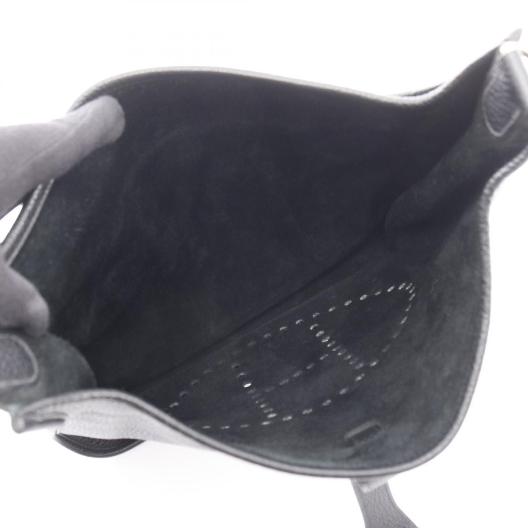 Hermes Hermes Hermes Evelyne3 GM Calfskin Shoulder Bag Leather Shoulder Bag Q DUTY FREE for USA Size ONE SIZE - 3 Thumbnail