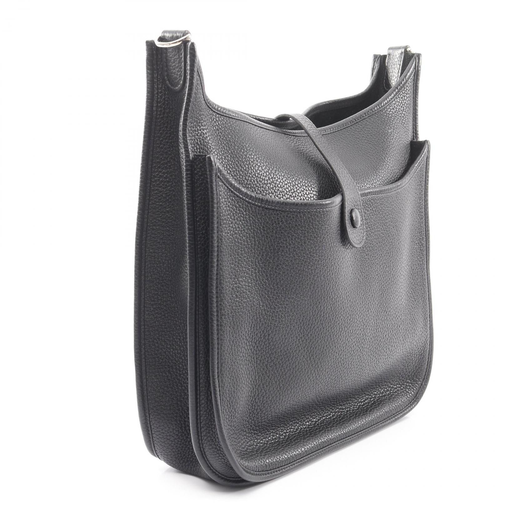 Hermes Hermes Hermes Evelyne3 GM Calfskin Shoulder Bag Leather Shoulder Bag Q DUTY FREE for USA Size ONE SIZE - 2 Thumbnail