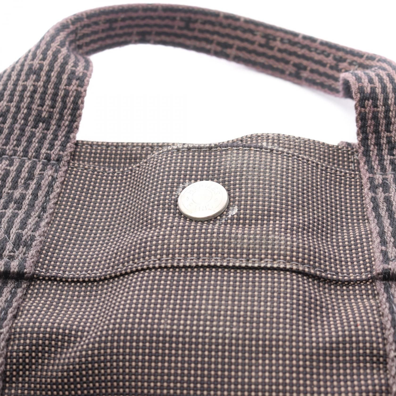 Hermes Hermes Hermes Herline MM Nylon Canvas Tote Bag Textile Tote Bag DUTY FREE for USA Size ONE SIZE - 7 Thumbnail