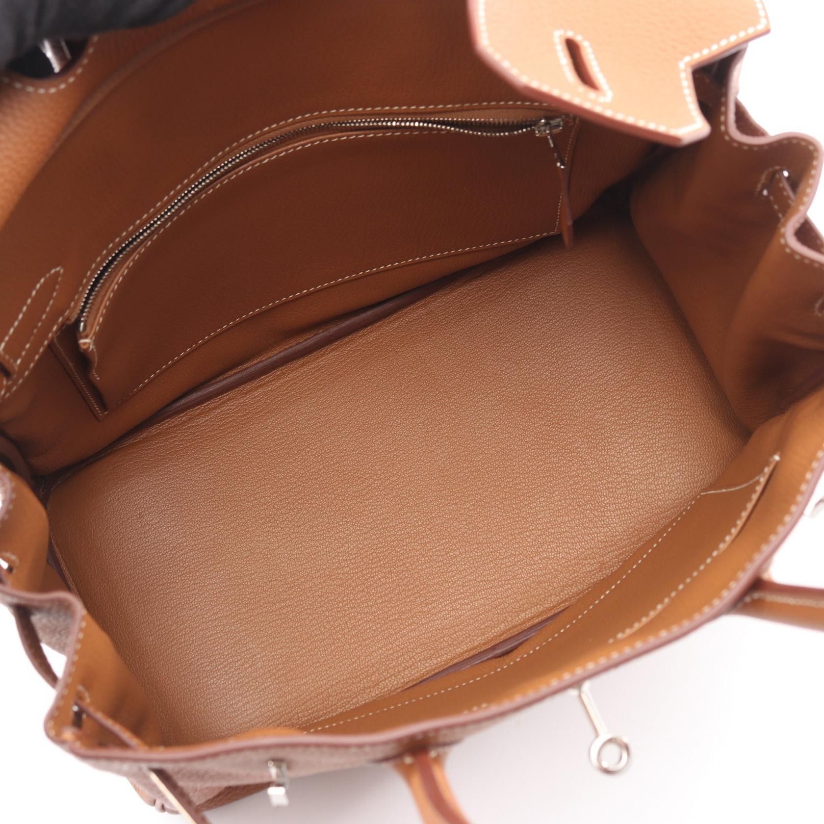 Hermes Hermes Hermes Birkin30 Togo Leather Handbag C2018 DUTY FREE for USA Size ONE SIZE - 3 Thumbnail