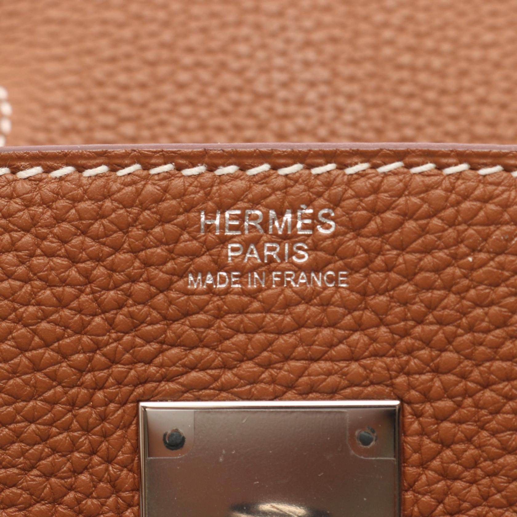 Hermes Hermes Hermes Birkin30 Togo Leather Handbag C2018 DUTY FREE for USA Size ONE SIZE - 4 Thumbnail