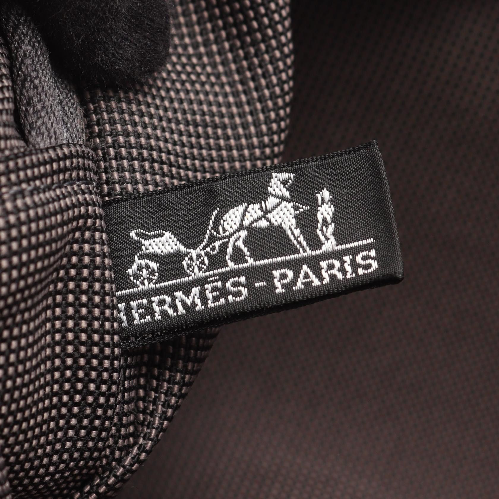 Hermes Hermes Hermes Herline MM Nylon Canvas Tote Bag Textile Tote Bag DUTY FREE for USA Size ONE SIZE - 4 Thumbnail