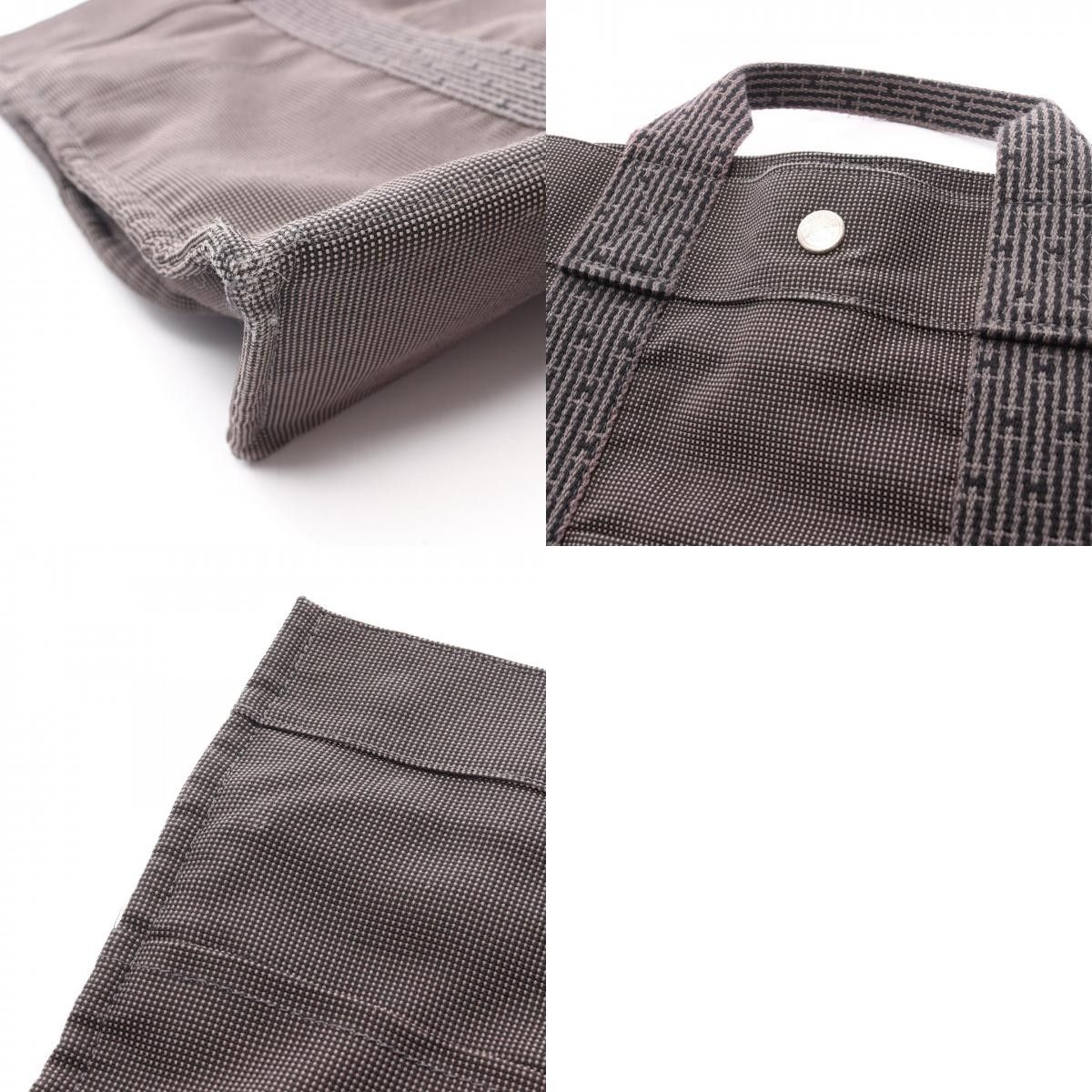 Hermes Hermes Hermes Herline MM Nylon Canvas Tote Bag Textile Tote Bag DUTY FREE for USA Size ONE SIZE - 10 Thumbnail