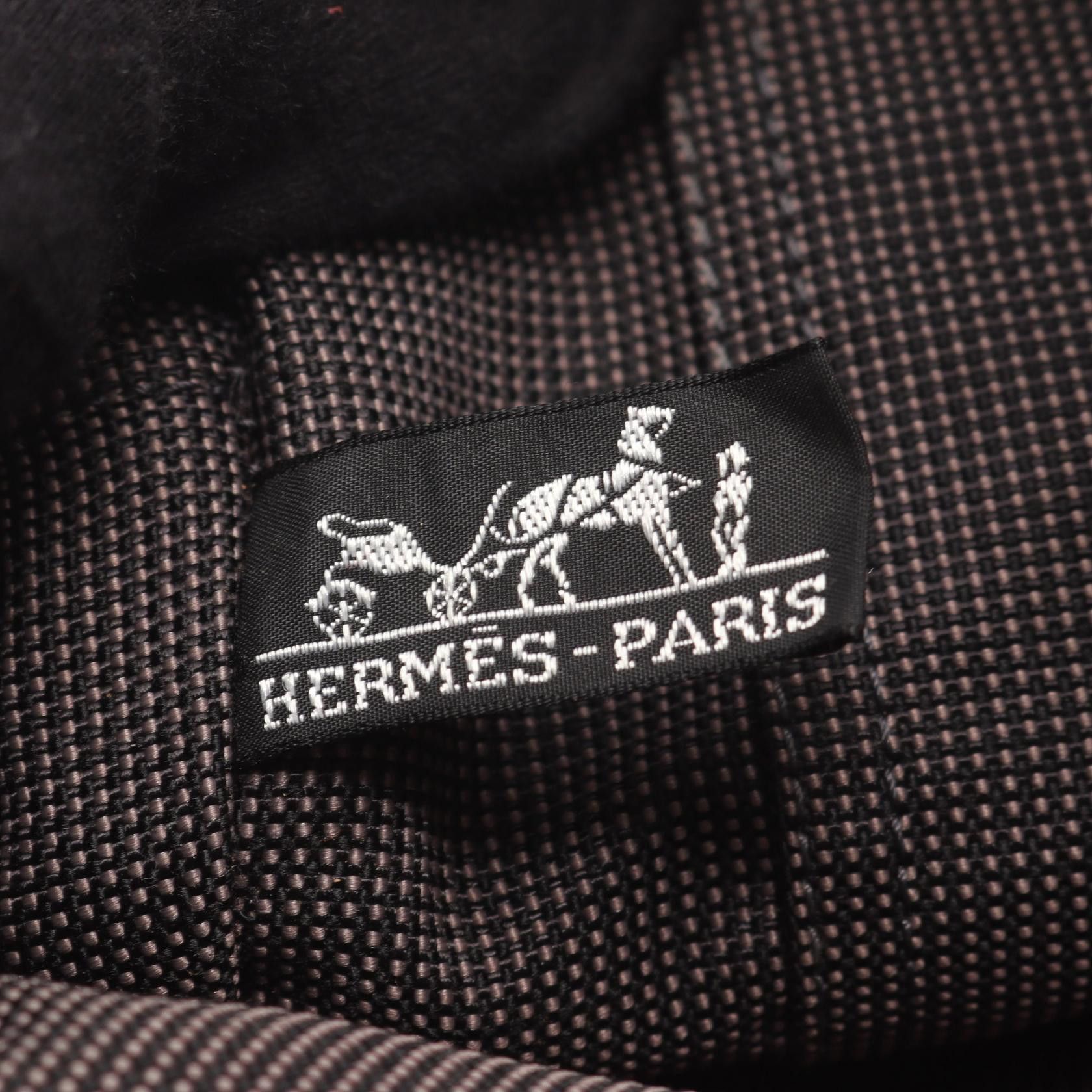 Hermes Hermes Hermes Herline MM Nylon Canvas Tote Bag Textile Tote Bag DUTY FREE for USA Size ONE SIZE - 4 Thumbnail